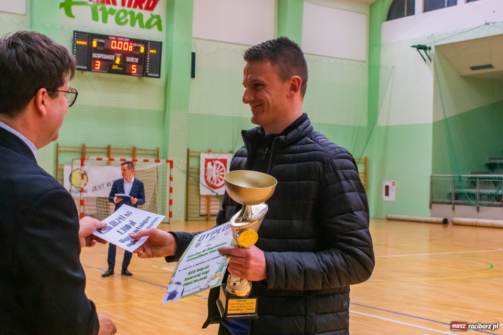 Zdjęcie w galerii na portalu naszraciborz.pl: HLPN. XIX edycja rozgrywek futsalu za nami [FOTO i WIDEO] wiadomości z regionu