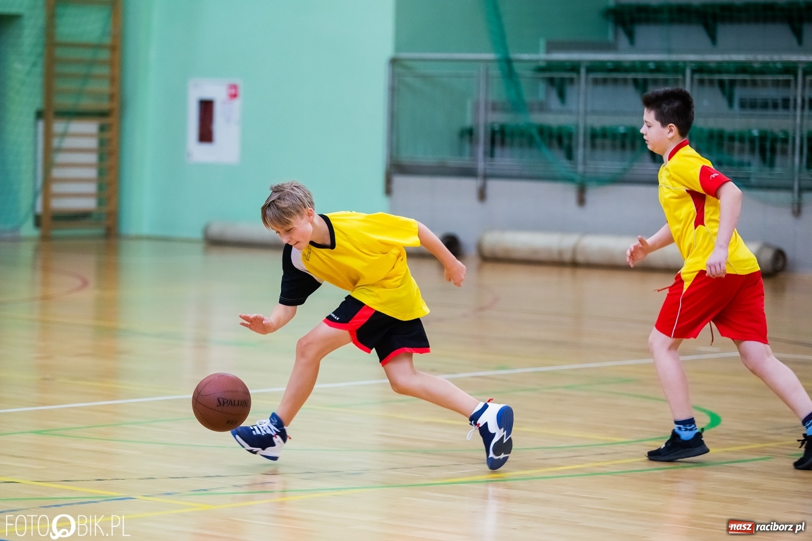 Zdjęcie w galerii na portalu naszraciborz.pl: Mini koszykówka chłopców szkół podstawowych wiadomości z regionu