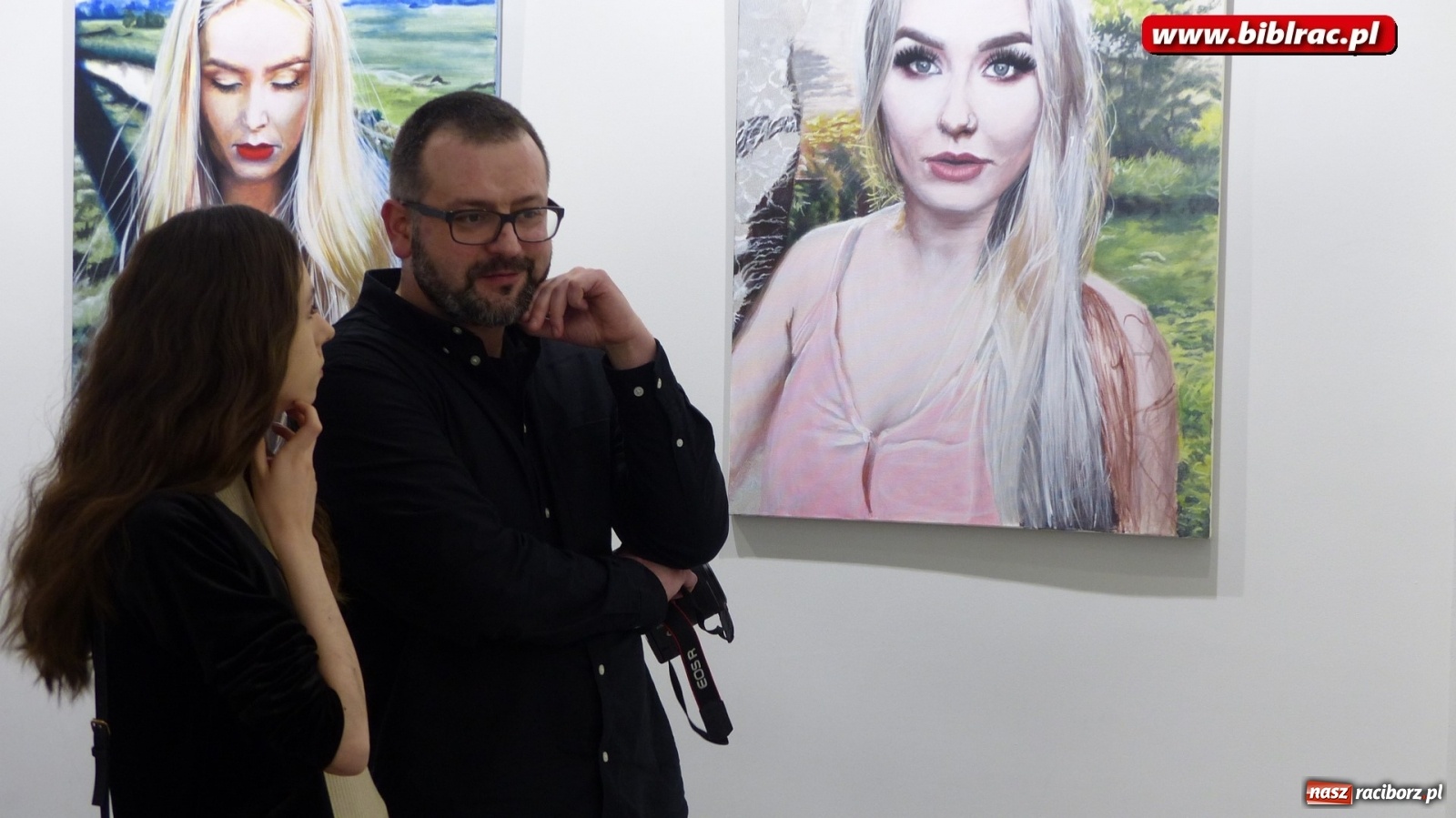 Zdjęcie w galerii na portalu naszraciborz.pl: Muza w raciborskiej bibliotece [FOTO] wiadomości z regionu