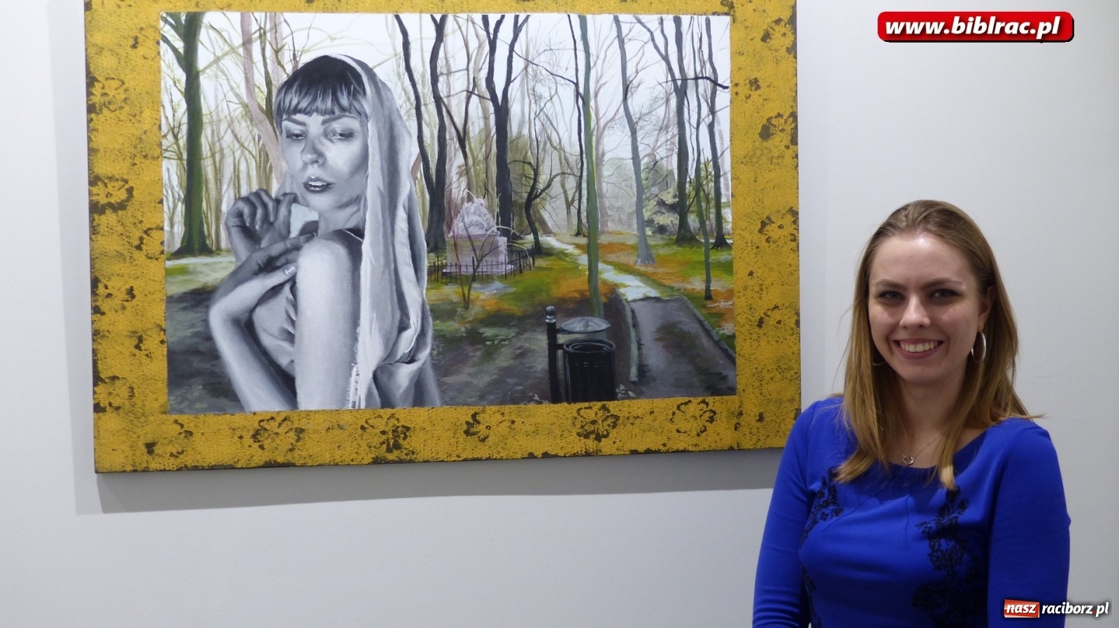 Zdjęcie w galerii na portalu naszraciborz.pl: Muza w raciborskiej bibliotece [FOTO] wiadomości z regionu