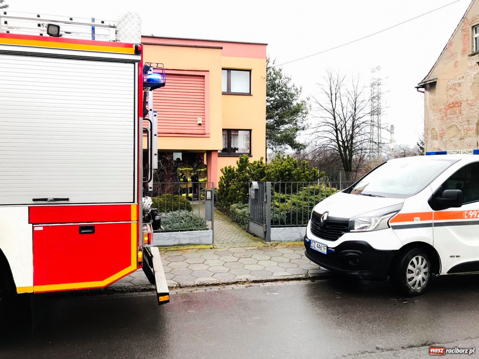 Zdjęcie w galerii na portalu naszraciborz.pl: Wyciek gazu powodem interwencji na Płoni wiadomości z regionu