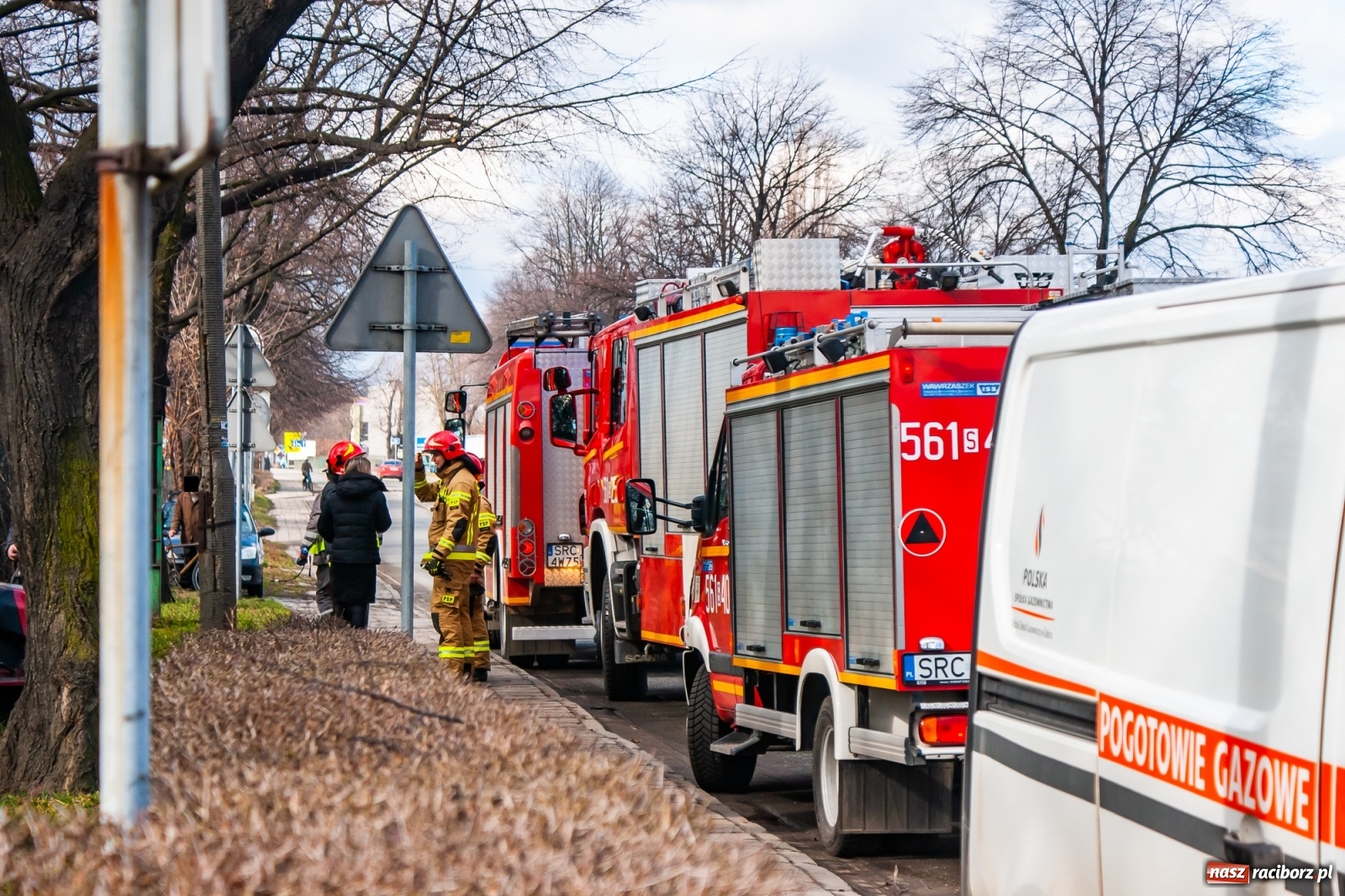 Zdjęcie w galerii na portalu naszraciborz.pl: Wyciek, którego nie było zaalarmował strażaków [FOTO] wiadomości z regionu
