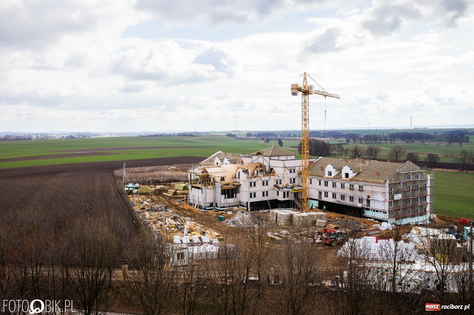 Zdjęcie w galerii na portalu naszraciborz.pl: Raport z placów budów. Klasztor w Pietrowicach oraz wschodnia obwodnica  wiadomości z regionu