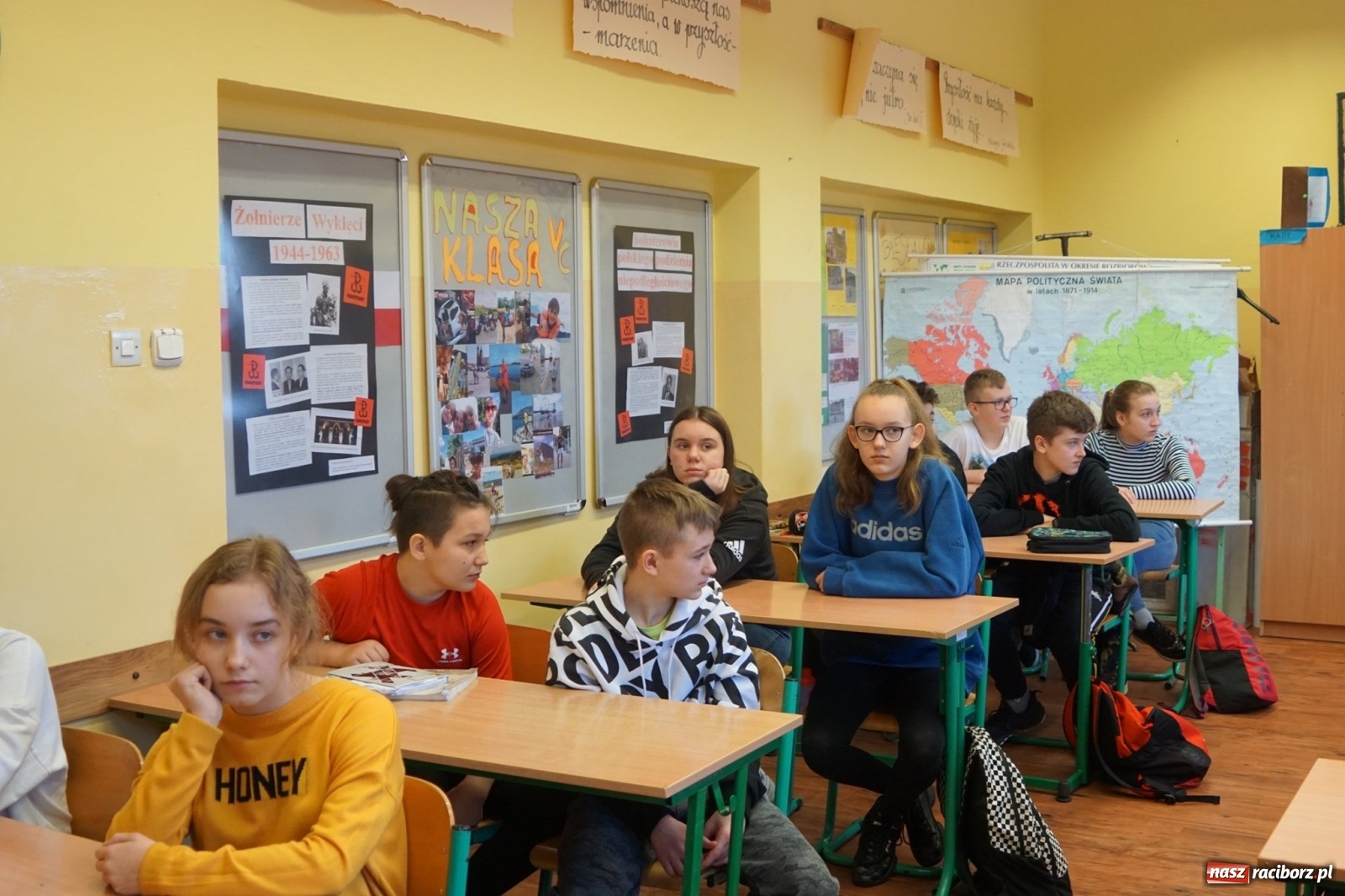 Zdjęcie w galerii na portalu naszraciborz.pl: Prezydent poprowadził dziś lekcję na Ostrogu  wiadomości z regionu