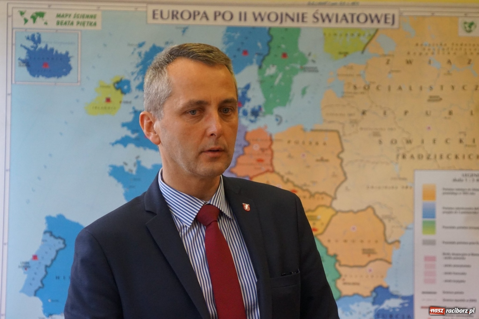 Zdjęcie w galerii na portalu naszraciborz.pl: Prezydent poprowadził dziś lekcję na Ostrogu  wiadomości z regionu