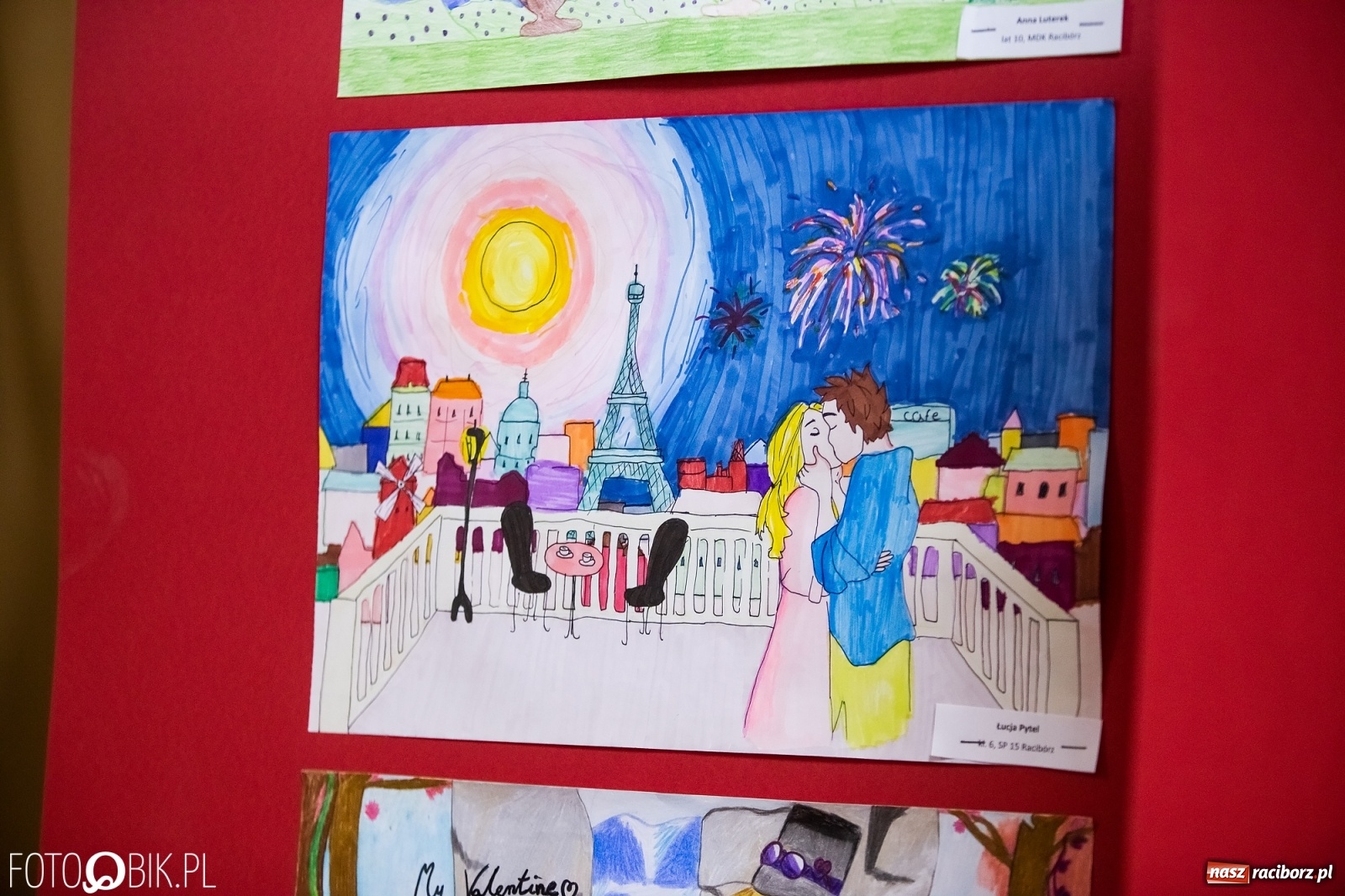 Zdjęcie w galerii na portalu naszraciborz.pl: Rozstrzygnięcie Powiatowego Konkursu Plastycznego Moja Walentynka wiadomości z regionu