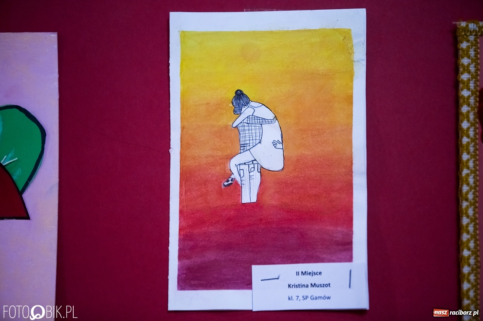 Zdjęcie w galerii na portalu naszraciborz.pl: Rozstrzygnięcie Powiatowego Konkursu Plastycznego Moja Walentynka wiadomości z regionu