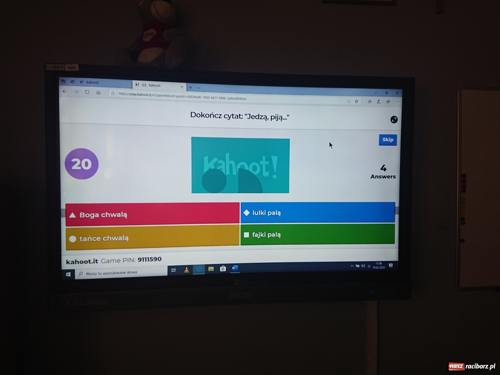 Zdjęcie w galerii na portalu naszraciborz.pl: Multimedialny Dzień Języka Ojczystego na Płoni wiadomości z regionu