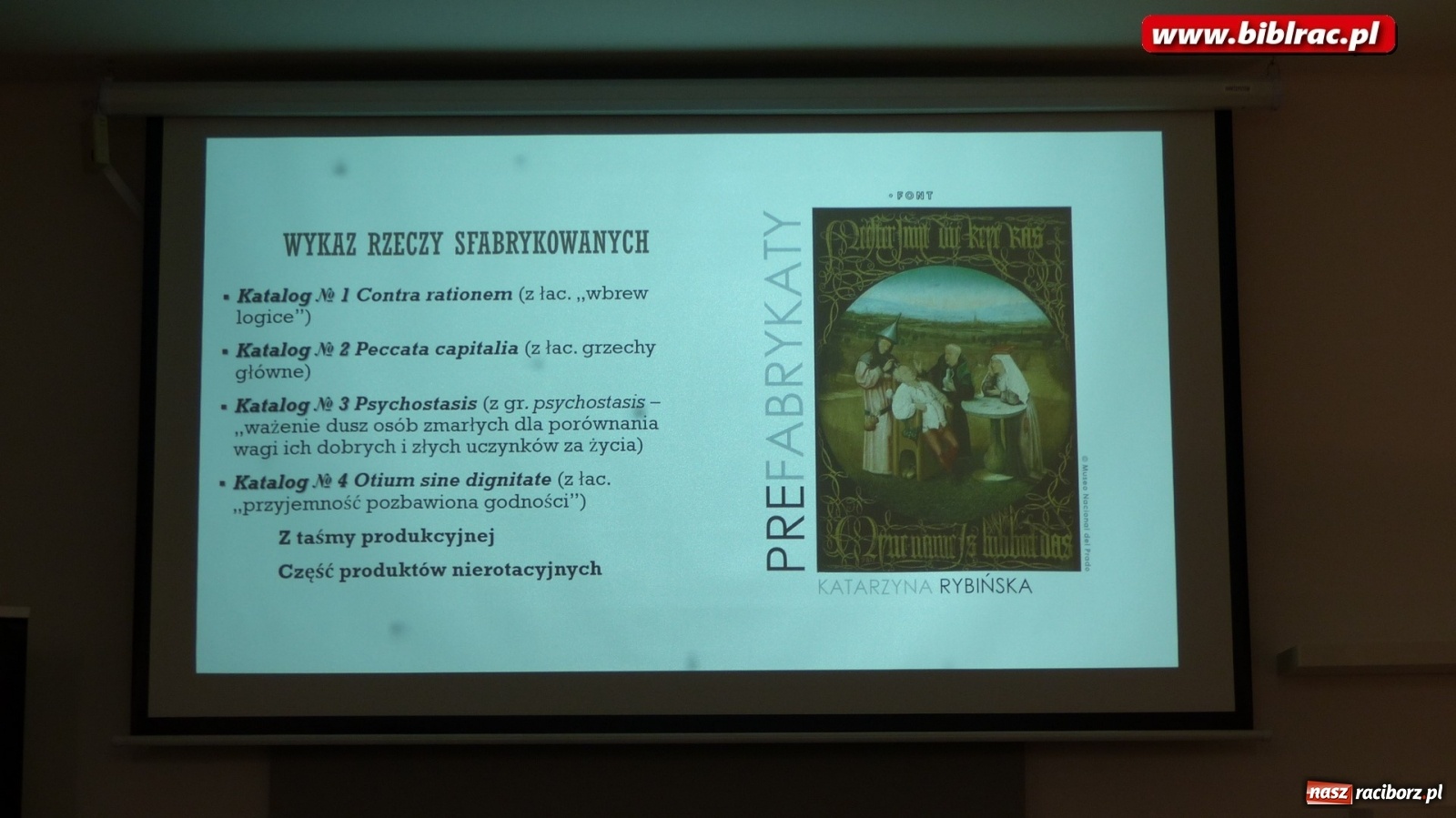 Zdjęcie w galerii na portalu naszraciborz.pl: PREFABRYKATY Katarzyny Rybińskiej – wieczór poezji w bibliotece wiadomości z regionu