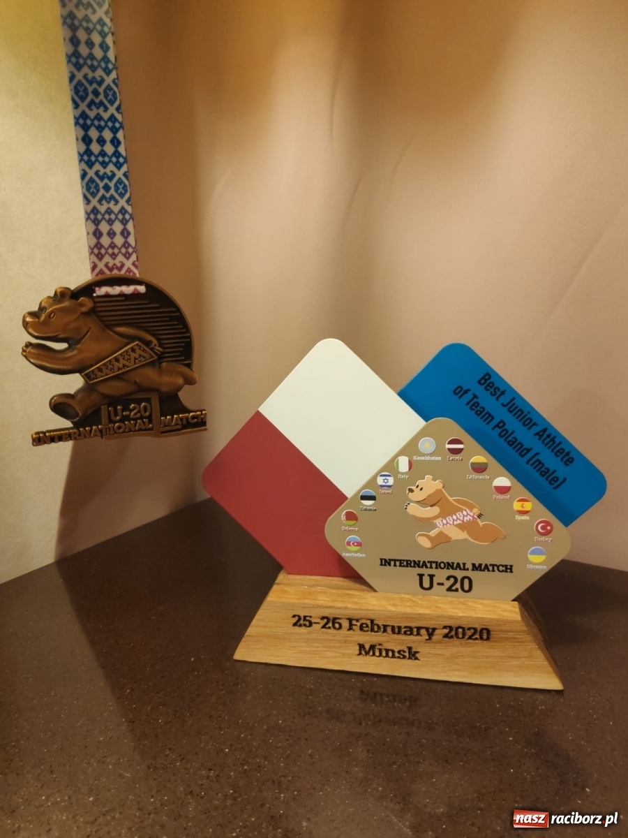 Zdjęcie w galerii na portalu naszraciborz.pl: Patryk Grzegorzewicz najlepszy w Mińsku  wiadomości z regionu