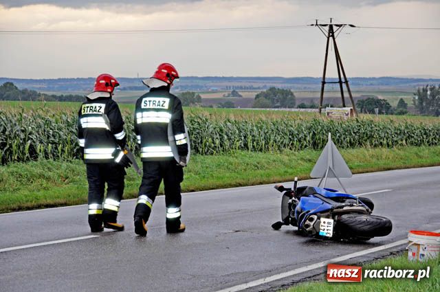 Zdjęcie w galerii na portalu naszraciborz.pl: Motocyklista z Czech zginął w Lekartowie wiadomości z regionu