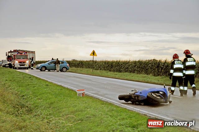 Zdjęcie w galerii na portalu naszraciborz.pl: Motocyklista z Czech zginął w Lekartowie wiadomości z regionu