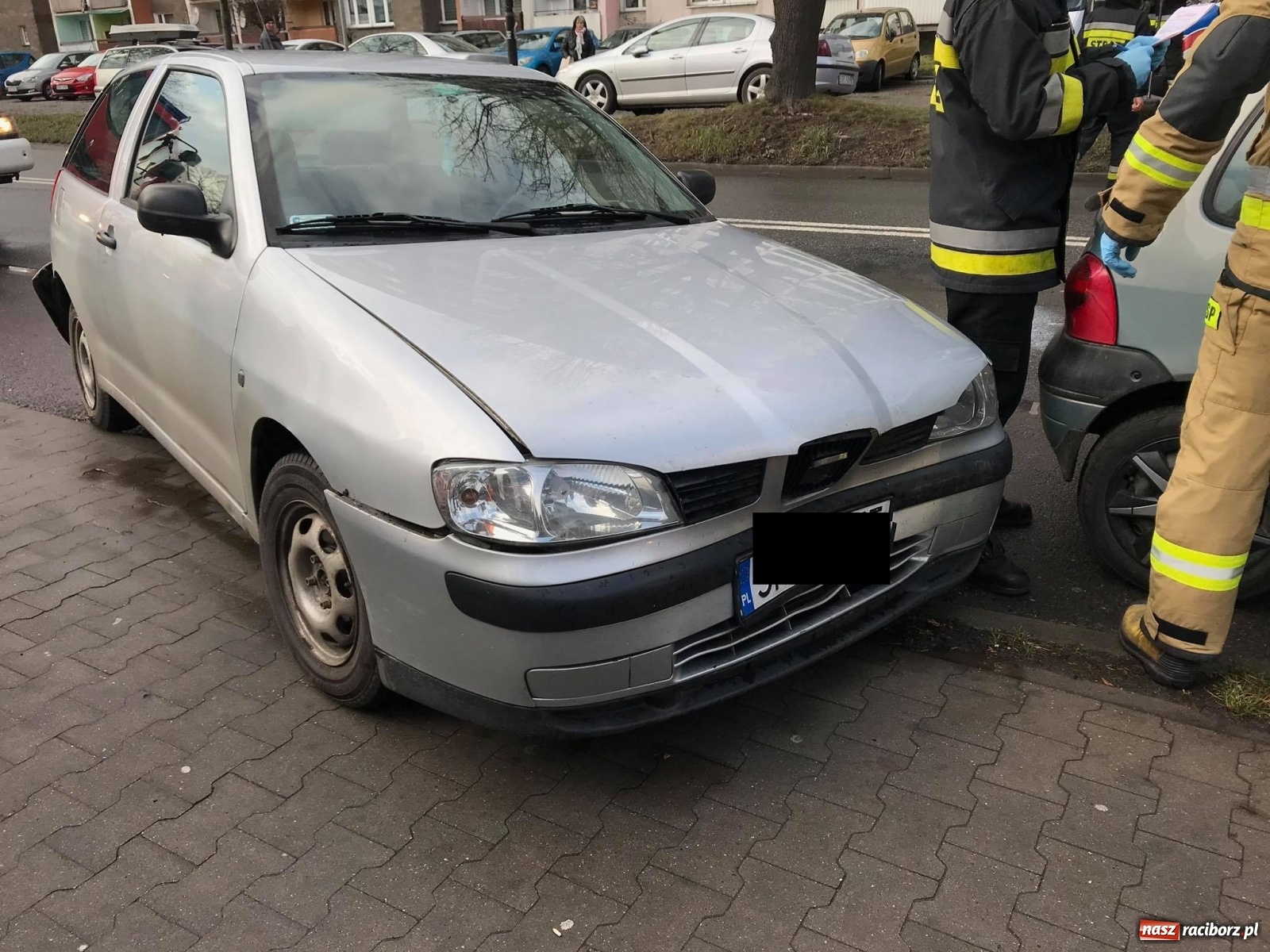 Zdjęcie w galerii na portalu naszraciborz.pl: Zderzenie na Opawskiej [FOTO]  wiadomości z regionu