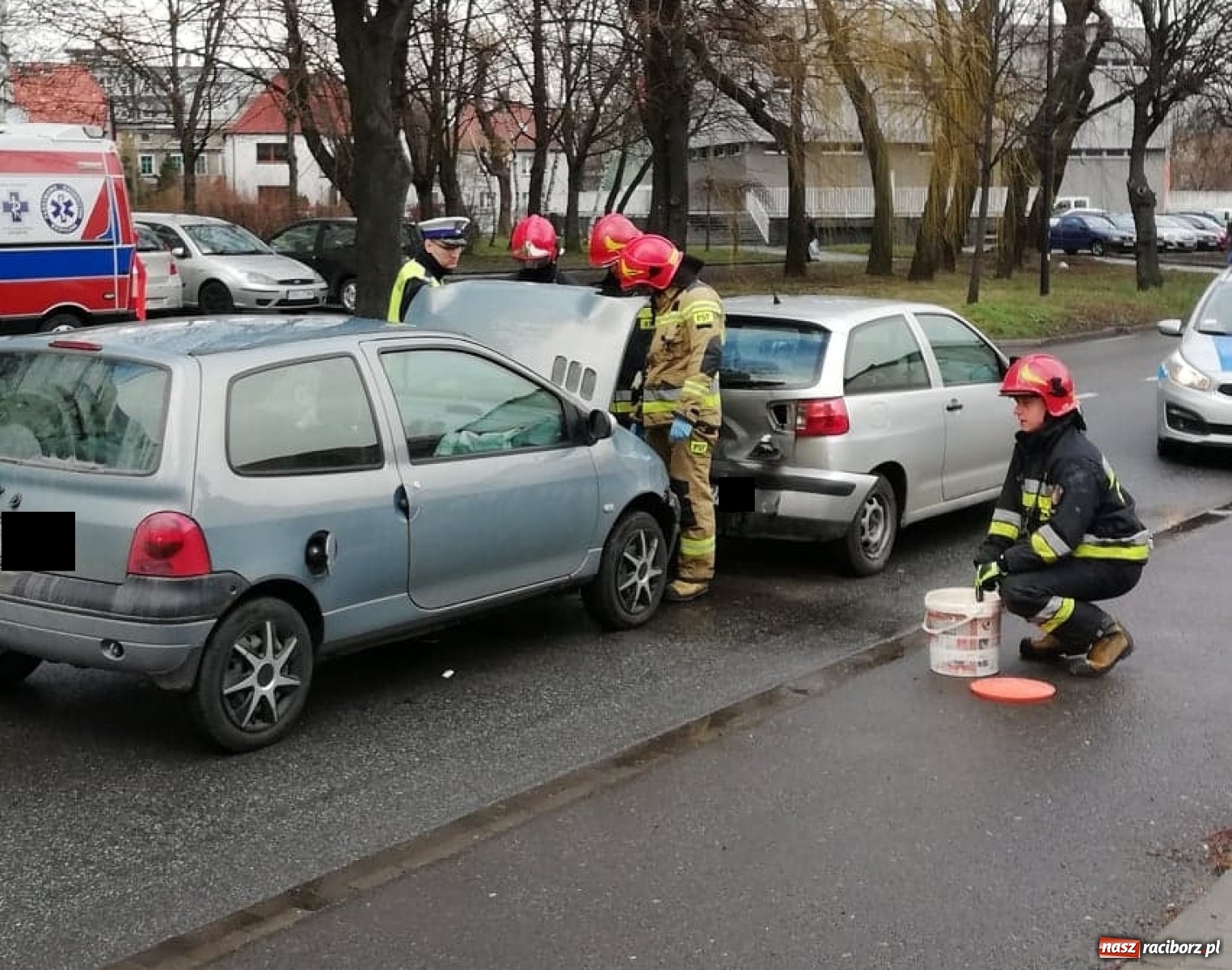 Zdjęcie w galerii na portalu naszraciborz.pl: Zderzenie na Opawskiej [FOTO]  wiadomości z regionu