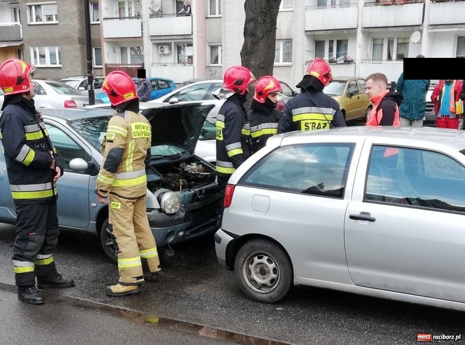 Zdjęcie w galerii na portalu naszraciborz.pl: Zderzenie na Opawskiej [FOTO]  wiadomości z regionu