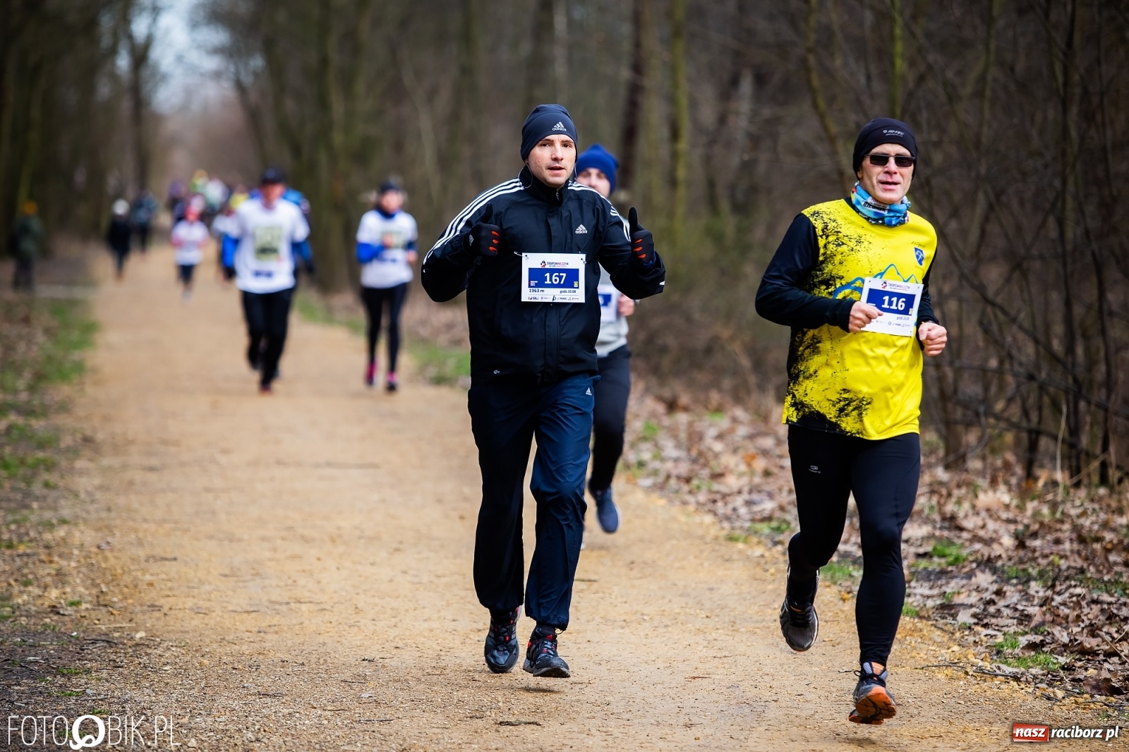 Zdjęcie w galerii na portalu naszraciborz.pl: Bieg Tropem Wilczym w Arboretum Bramy Morawskiej wiadomości z regionu
