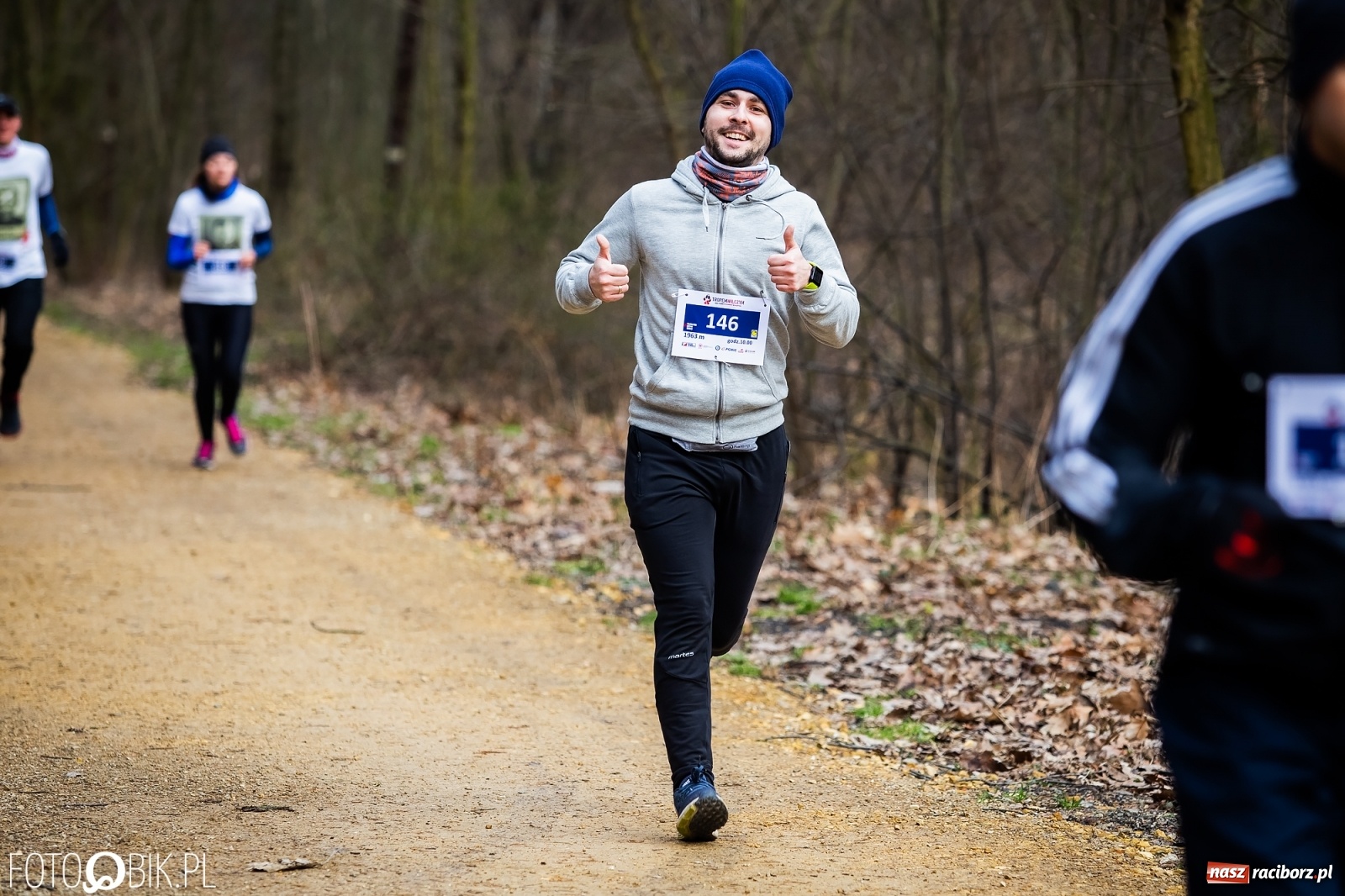 Zdjęcie w galerii na portalu naszraciborz.pl: Bieg Tropem Wilczym w Arboretum Bramy Morawskiej wiadomości z regionu
