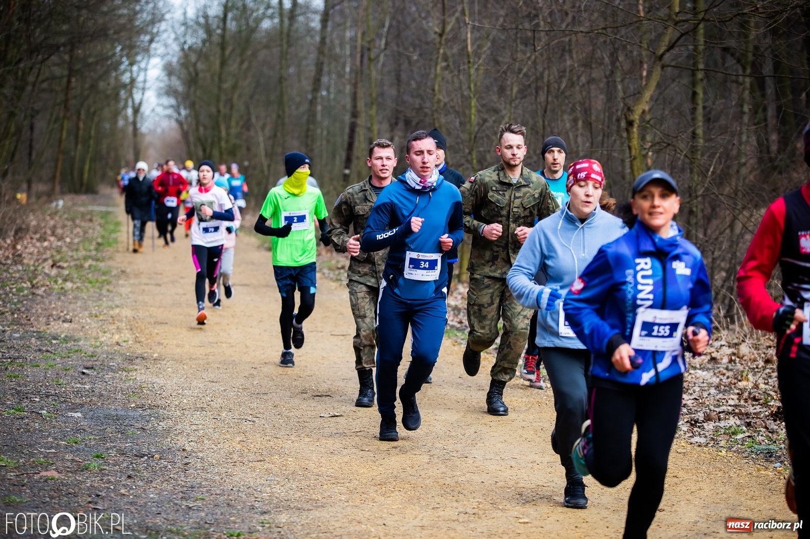Zdjęcie w galerii na portalu naszraciborz.pl: Bieg Tropem Wilczym w Arboretum Bramy Morawskiej wiadomości z regionu