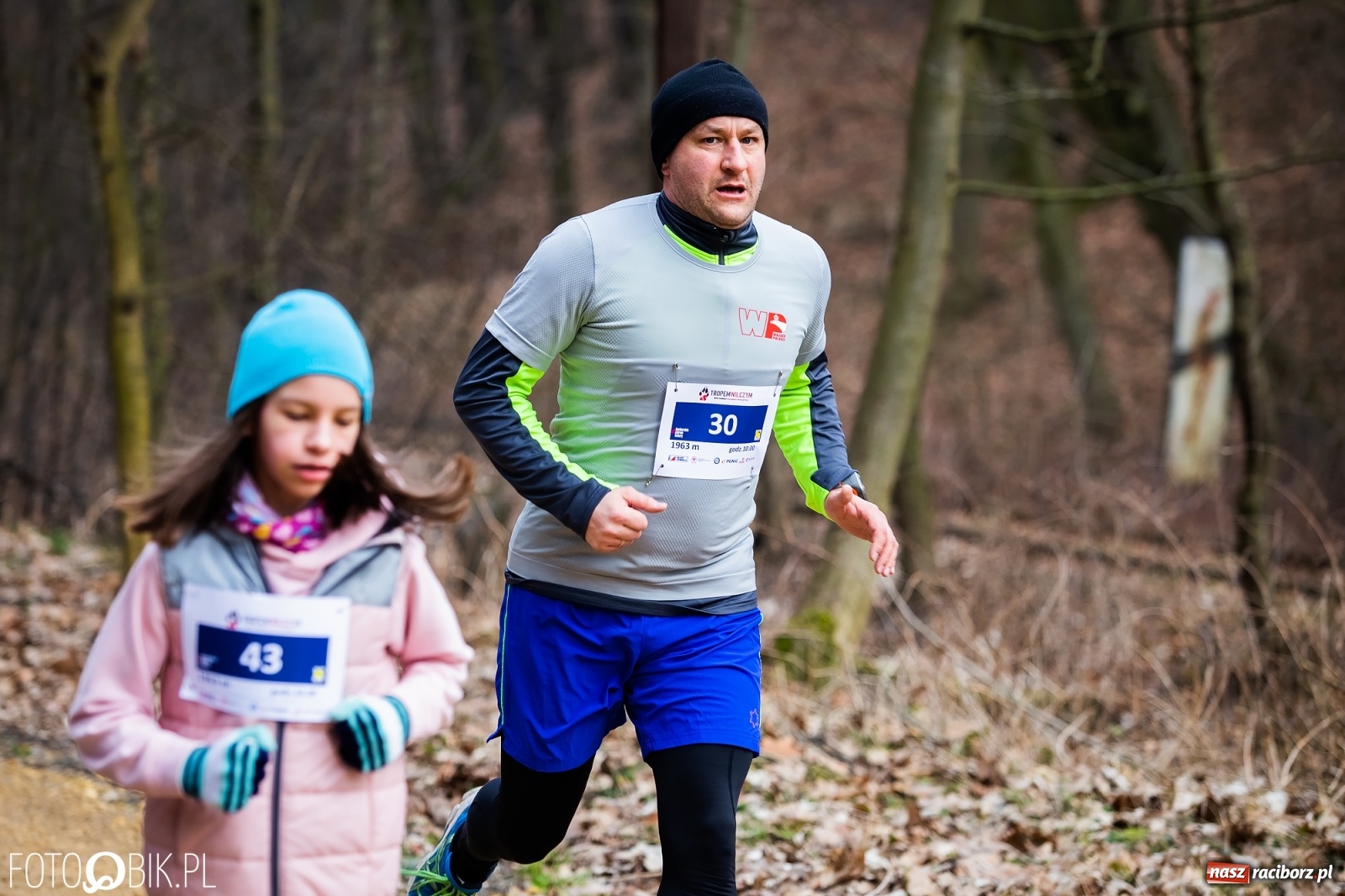 Zdjęcie w galerii na portalu naszraciborz.pl: Bieg Tropem Wilczym w Arboretum Bramy Morawskiej wiadomości z regionu