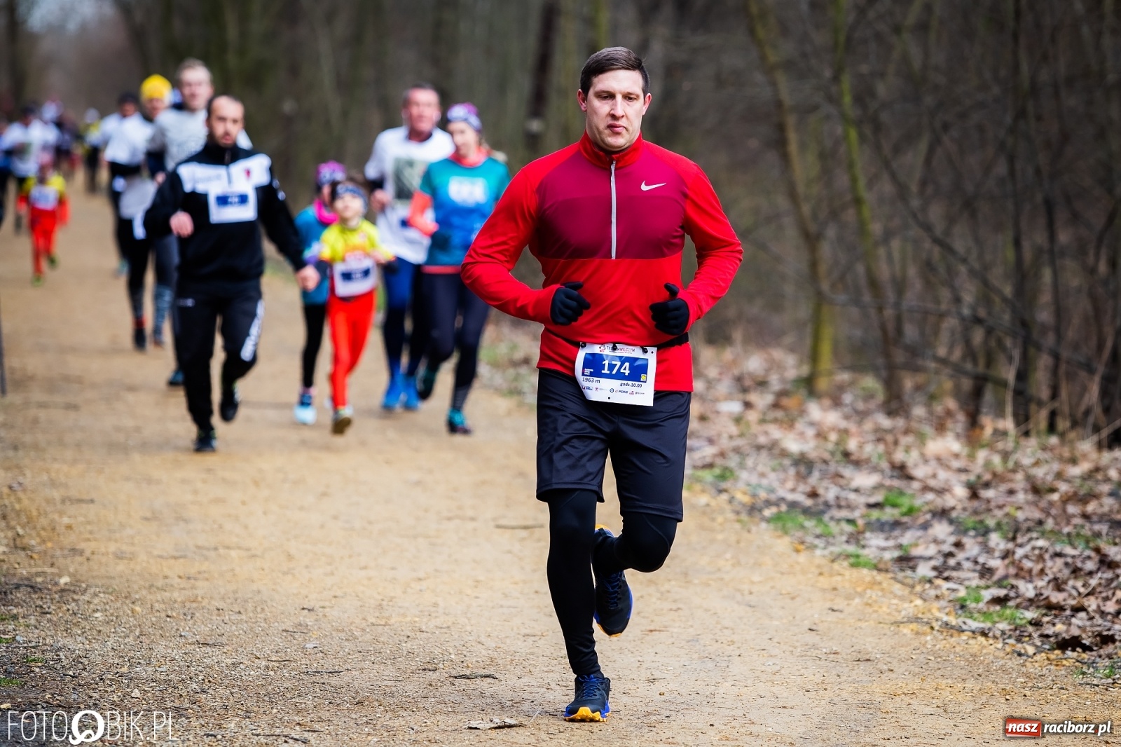 Zdjęcie w galerii na portalu naszraciborz.pl: Bieg Tropem Wilczym w Arboretum Bramy Morawskiej wiadomości z regionu