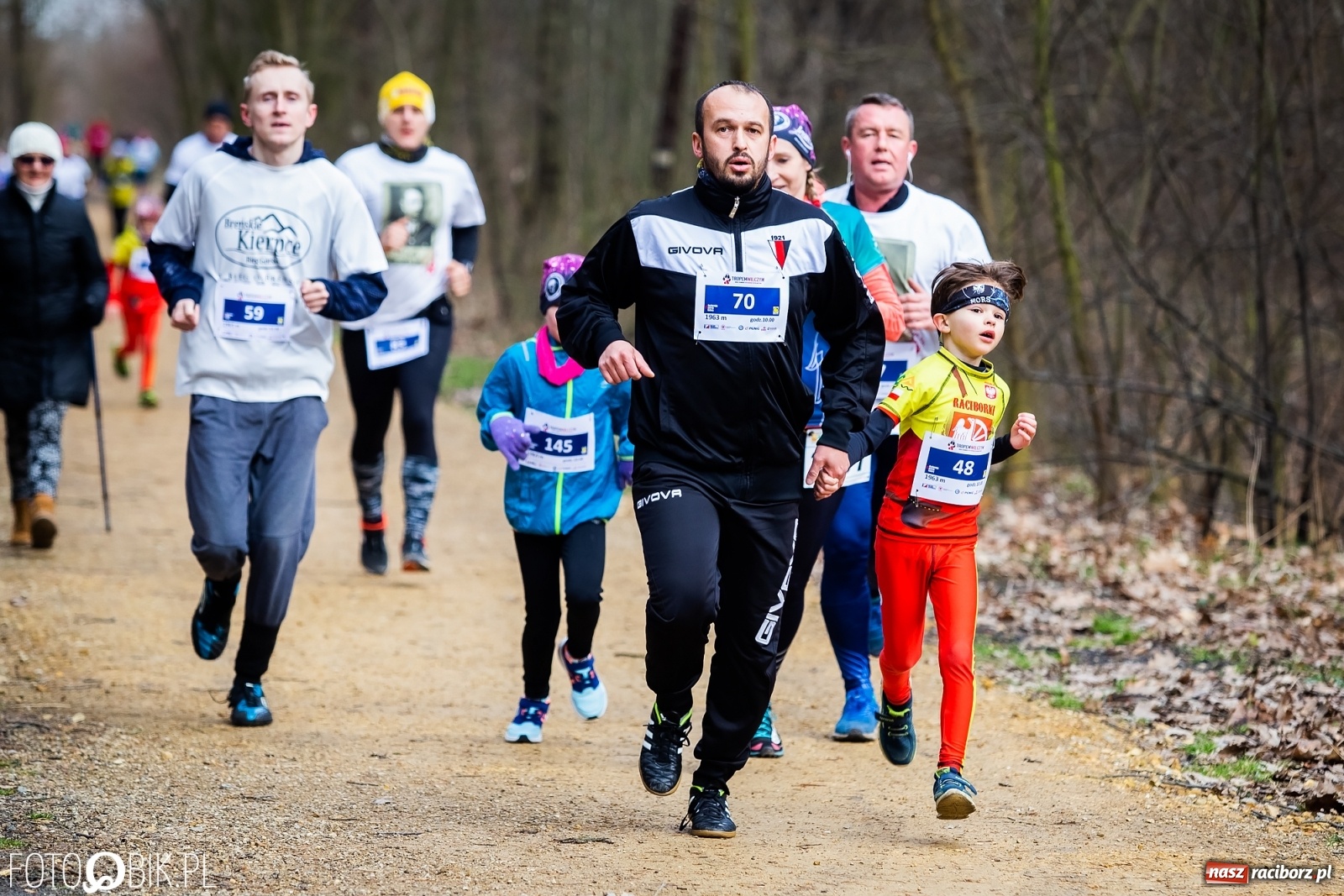Zdjęcie w galerii na portalu naszraciborz.pl: Bieg Tropem Wilczym w Arboretum Bramy Morawskiej wiadomości z regionu