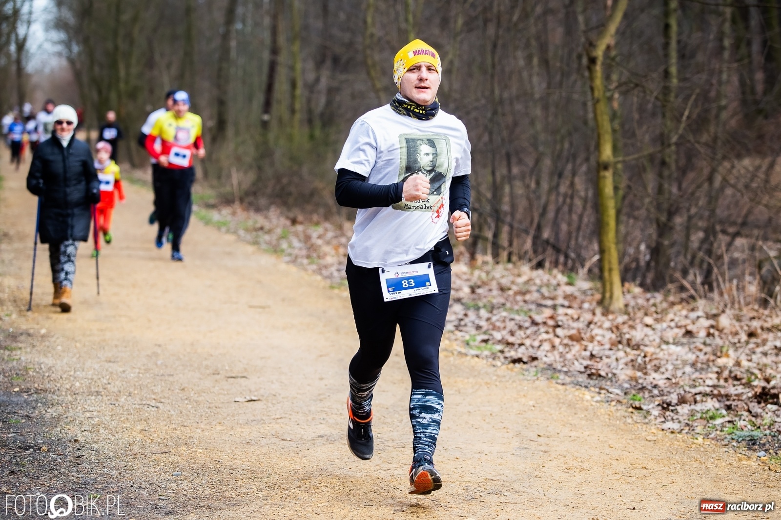 Zdjęcie w galerii na portalu naszraciborz.pl: Bieg Tropem Wilczym w Arboretum Bramy Morawskiej wiadomości z regionu