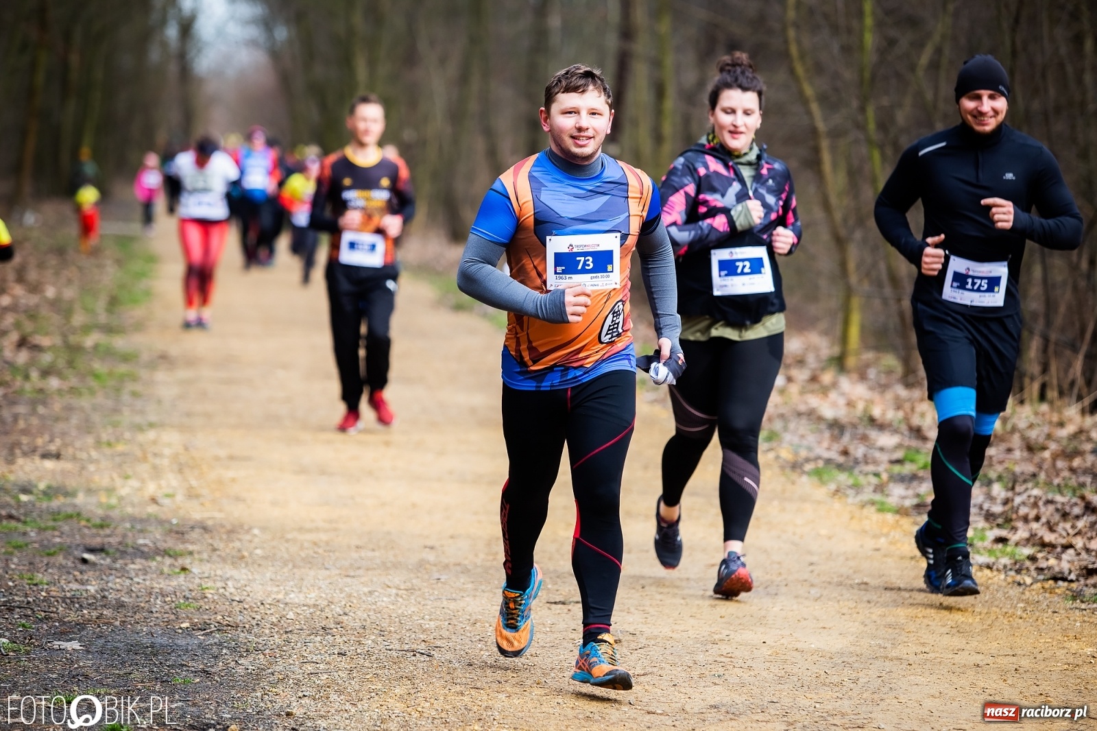 Zdjęcie w galerii na portalu naszraciborz.pl: Bieg Tropem Wilczym w Arboretum Bramy Morawskiej wiadomości z regionu