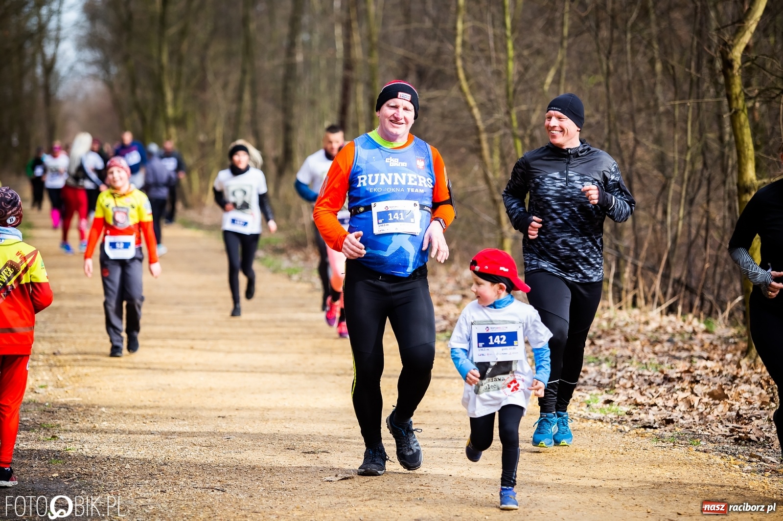Zdjęcie w galerii na portalu naszraciborz.pl: Bieg Tropem Wilczym w Arboretum Bramy Morawskiej wiadomości z regionu