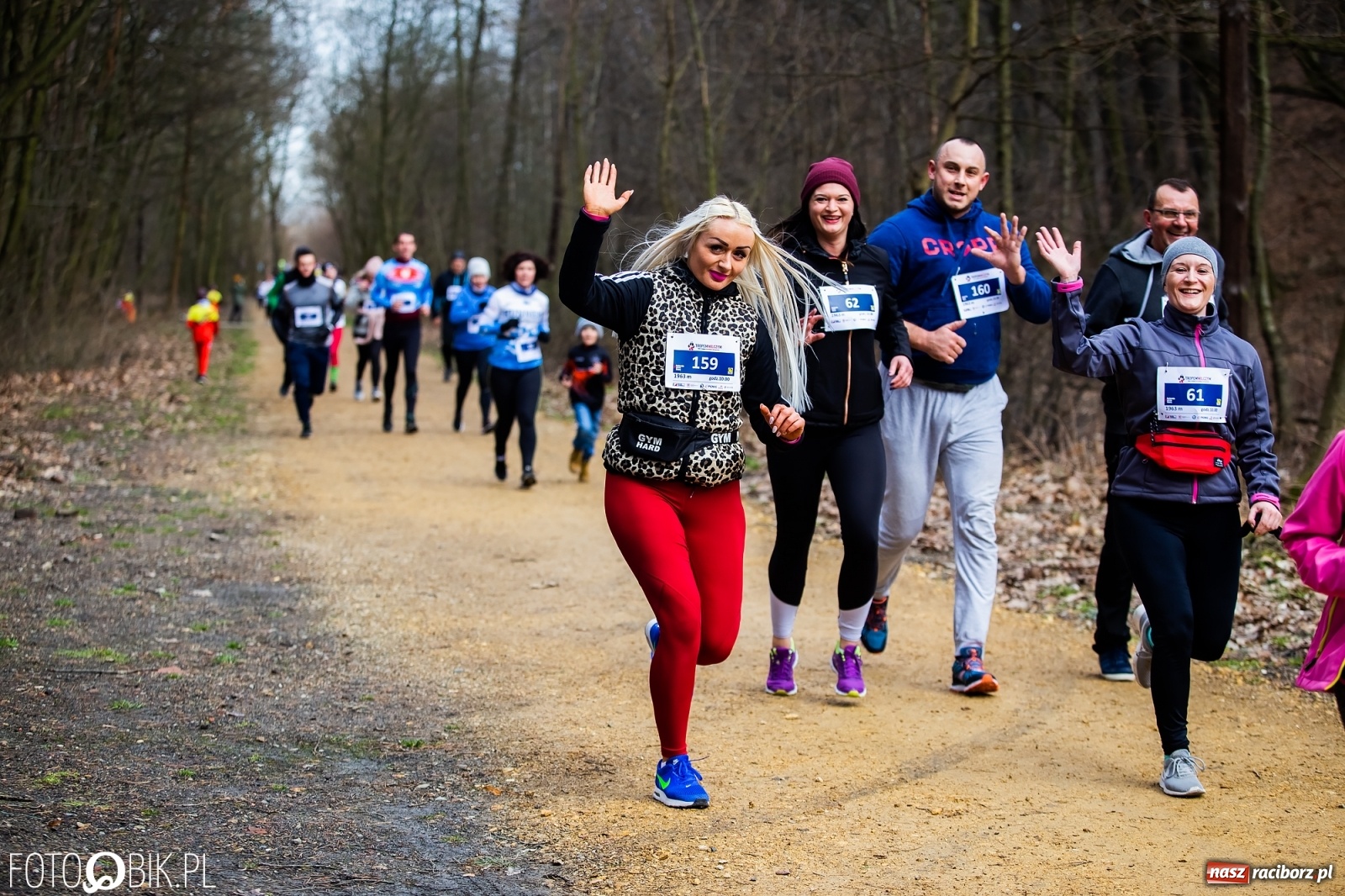 Zdjęcie w galerii na portalu naszraciborz.pl: Bieg Tropem Wilczym w Arboretum Bramy Morawskiej wiadomości z regionu
