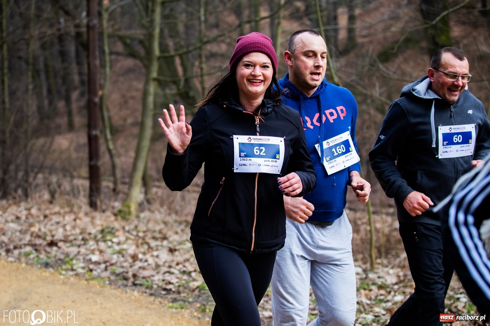 Zdjęcie w galerii na portalu naszraciborz.pl: Bieg Tropem Wilczym w Arboretum Bramy Morawskiej wiadomości z regionu