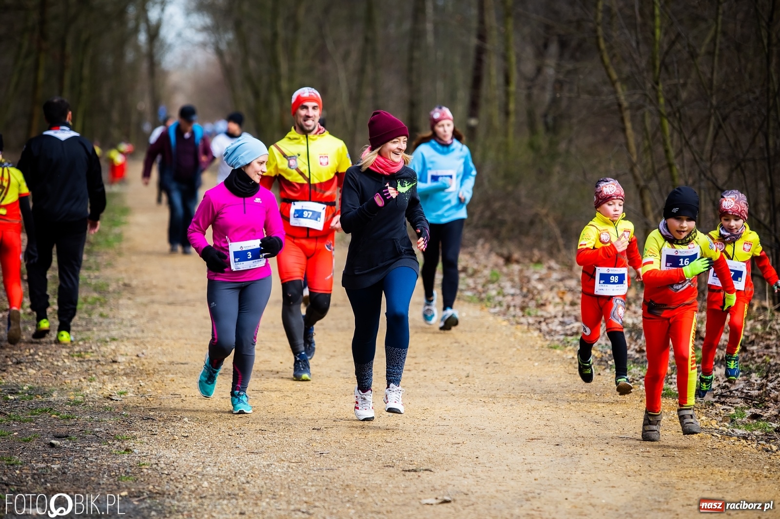 Zdjęcie w galerii na portalu naszraciborz.pl: Bieg Tropem Wilczym w Arboretum Bramy Morawskiej wiadomości z regionu