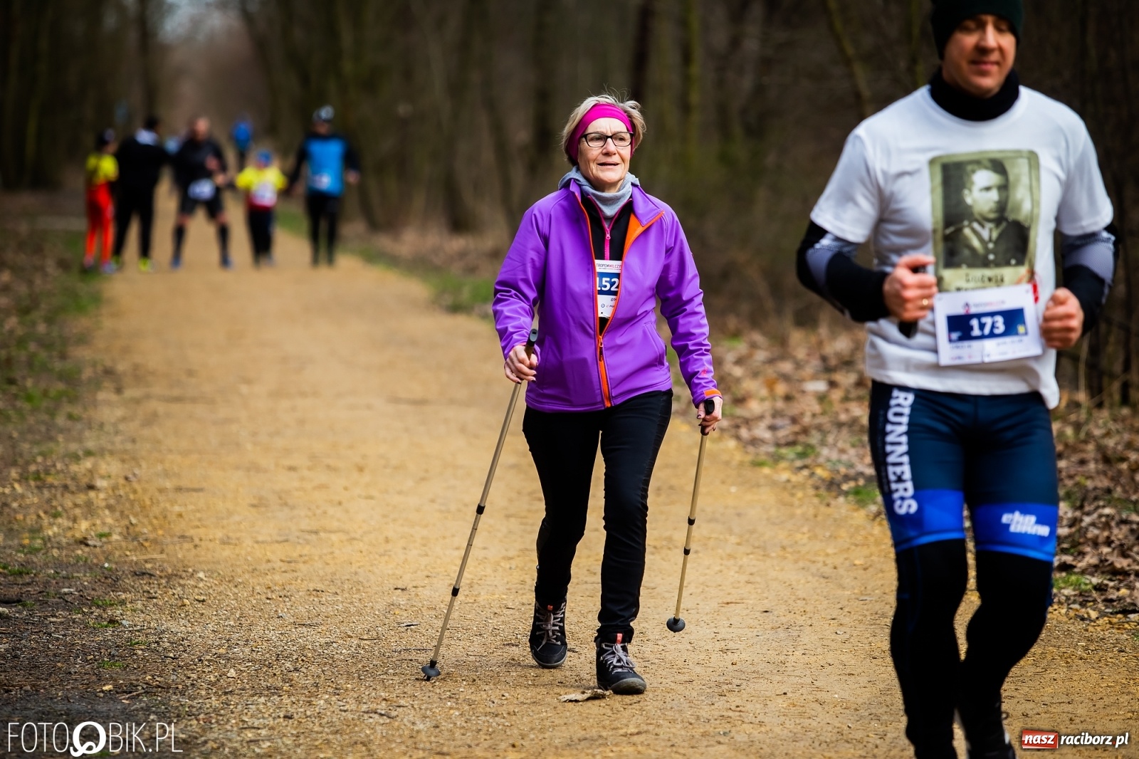 Zdjęcie w galerii na portalu naszraciborz.pl: Bieg Tropem Wilczym w Arboretum Bramy Morawskiej wiadomości z regionu