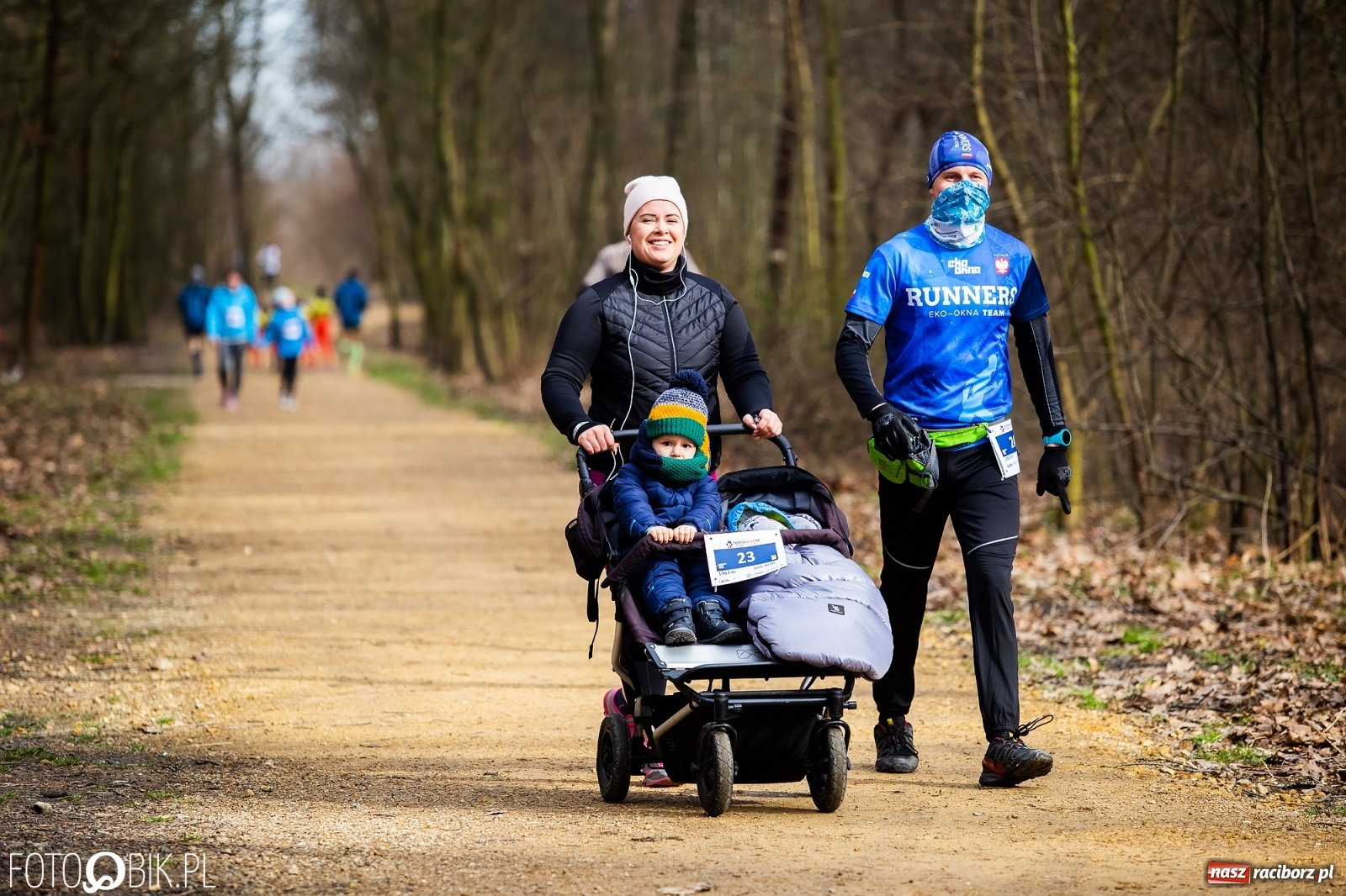 Zdjęcie w galerii na portalu naszraciborz.pl: Bieg Tropem Wilczym w Arboretum Bramy Morawskiej wiadomości z regionu