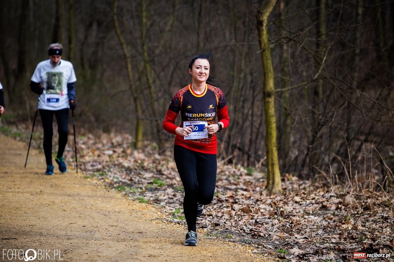 Zdjęcie w galerii na portalu naszraciborz.pl: Bieg Tropem Wilczym w Arboretum Bramy Morawskiej wiadomości z regionu