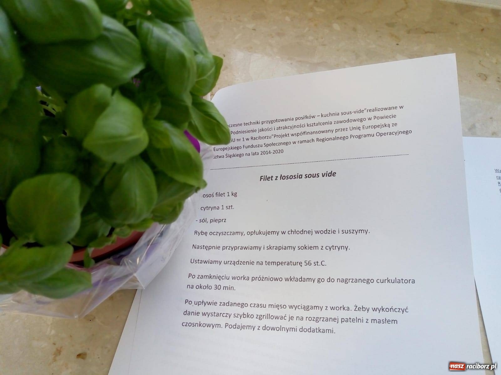 Zdjęcie w galerii na portalu naszraciborz.pl: Uczniowie Budowlanki i Gastronomika z nowymi kompetencjami  wiadomości z regionu