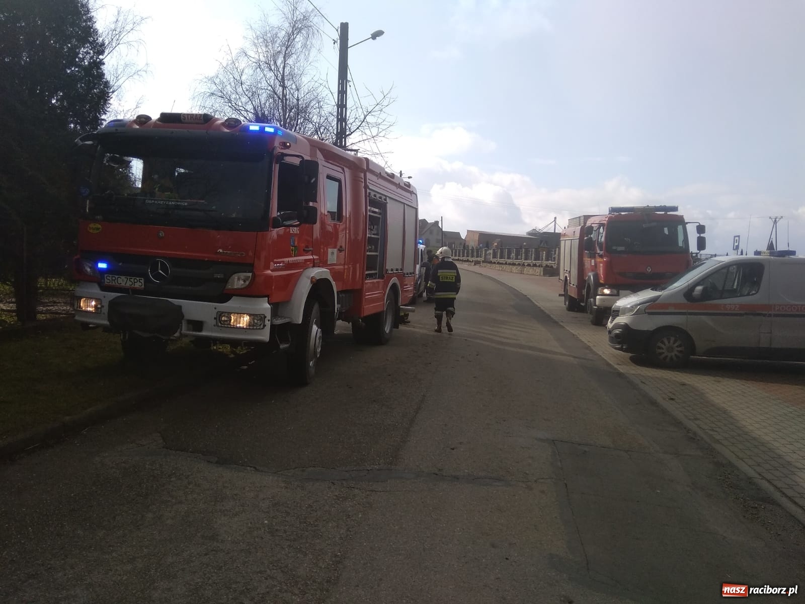 Zdjęcie w galerii na portalu naszraciborz.pl: Uszkodzony gazociąg w Krzyżanowicach [FOTO] wiadomości z regionu