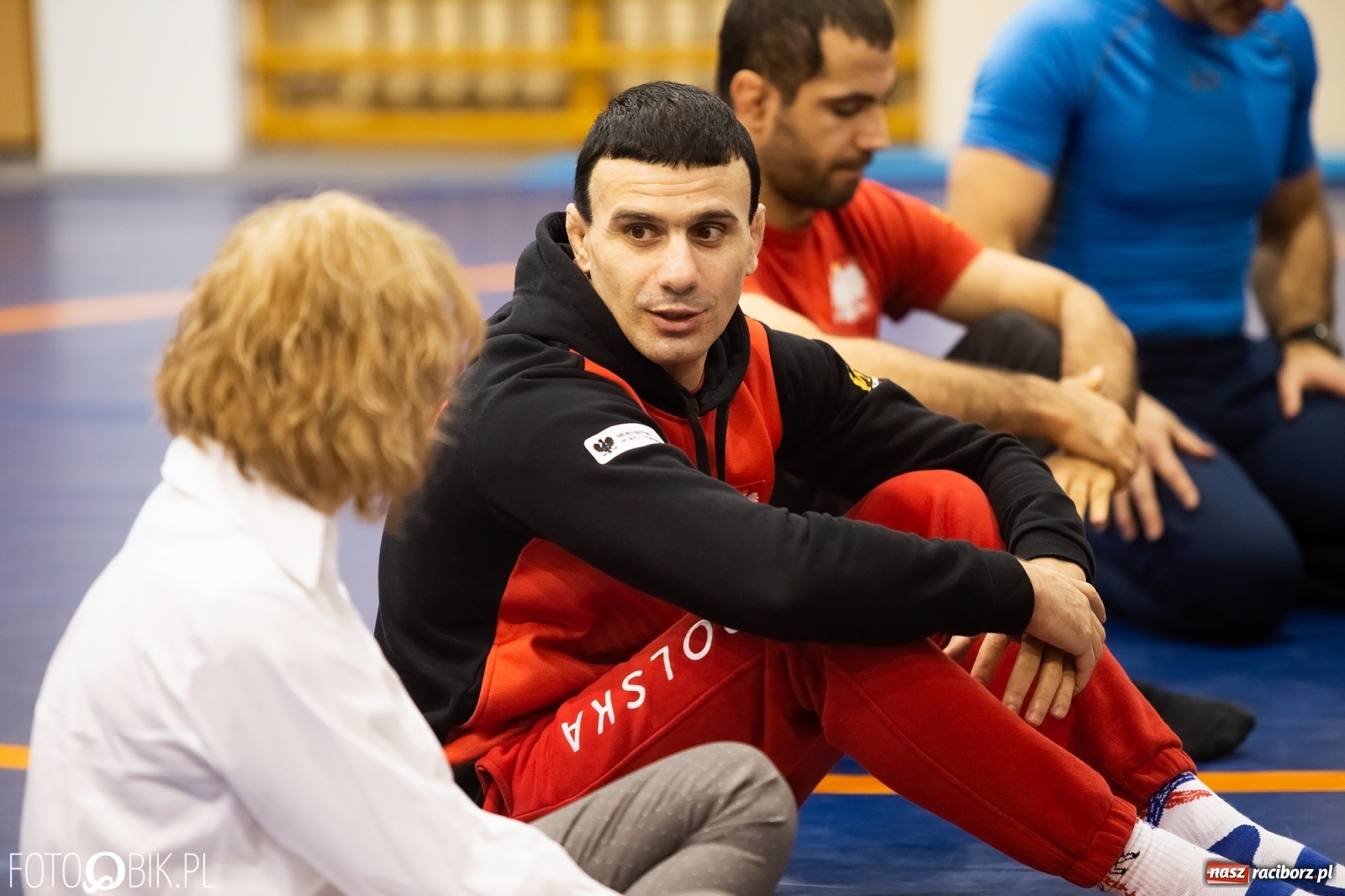 Zdjęcie w galerii na portalu naszraciborz.pl: Wicemistrz Europy w zapasach odwiedził uczniów ZSOMS [FOTO i WIDEO] wiadomości z regionu