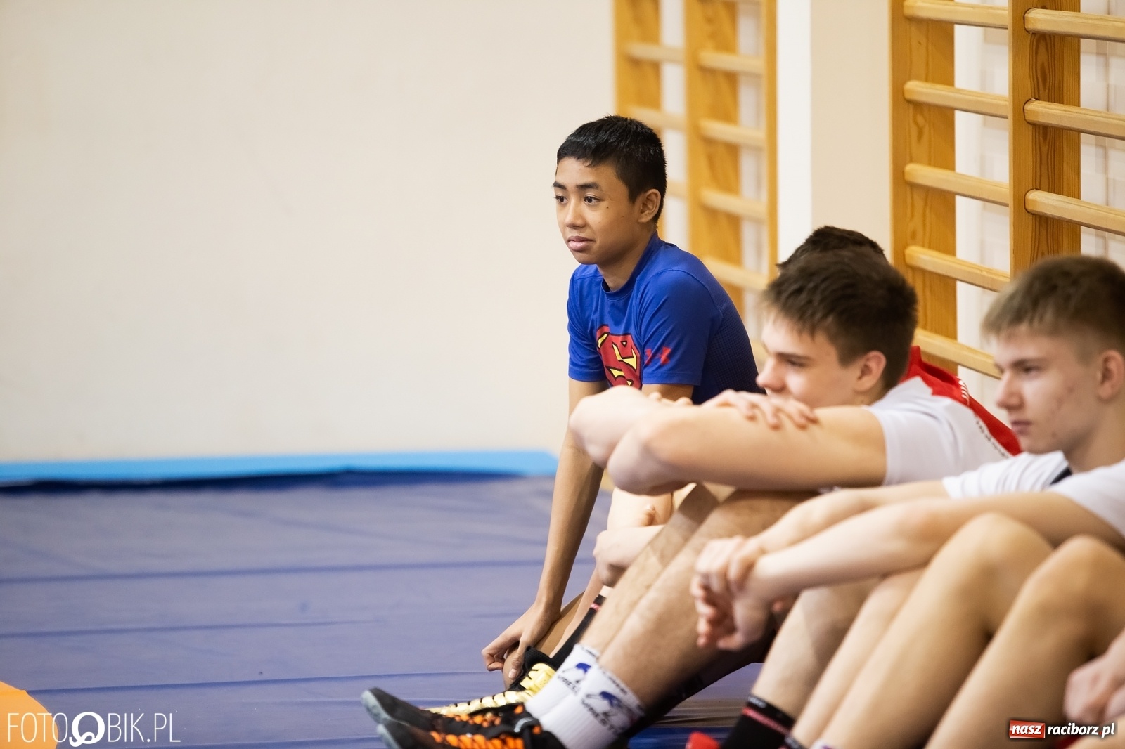 Zdjęcie w galerii na portalu naszraciborz.pl: Wicemistrz Europy w zapasach odwiedził uczniów ZSOMS [FOTO i WIDEO] wiadomości z regionu