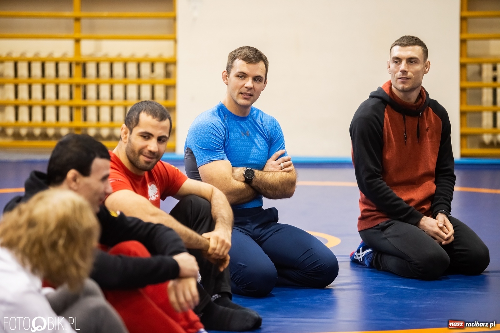 Zdjęcie w galerii na portalu naszraciborz.pl: Wicemistrz Europy w zapasach odwiedził uczniów ZSOMS [FOTO i WIDEO] wiadomości z regionu