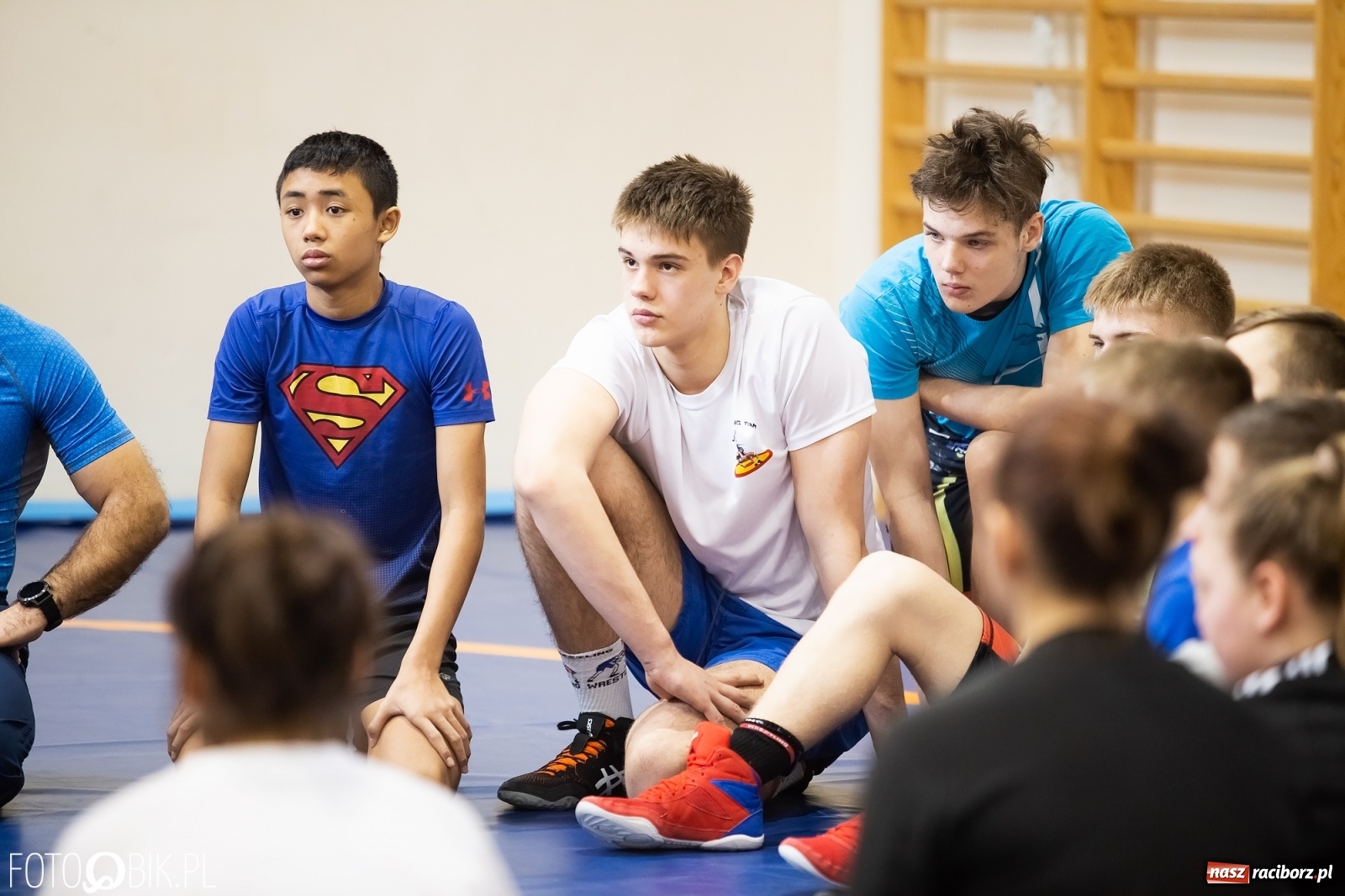 Zdjęcie w galerii na portalu naszraciborz.pl: Wicemistrz Europy w zapasach odwiedził uczniów ZSOMS [FOTO i WIDEO] wiadomości z regionu