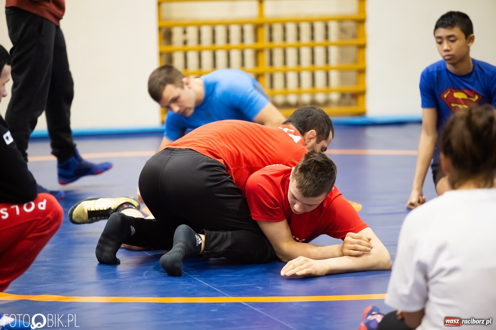Zdjęcie w galerii na portalu naszraciborz.pl: Wicemistrz Europy w zapasach odwiedził uczniów ZSOMS [FOTO i WIDEO] wiadomości z regionu