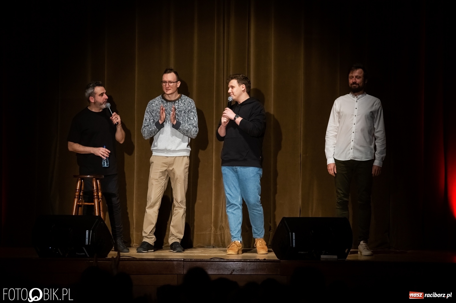 Zdjęcie w galerii na portalu naszraciborz.pl: Stand-uper Abelard Giza wystąpił w RCK wiadomości z regionu