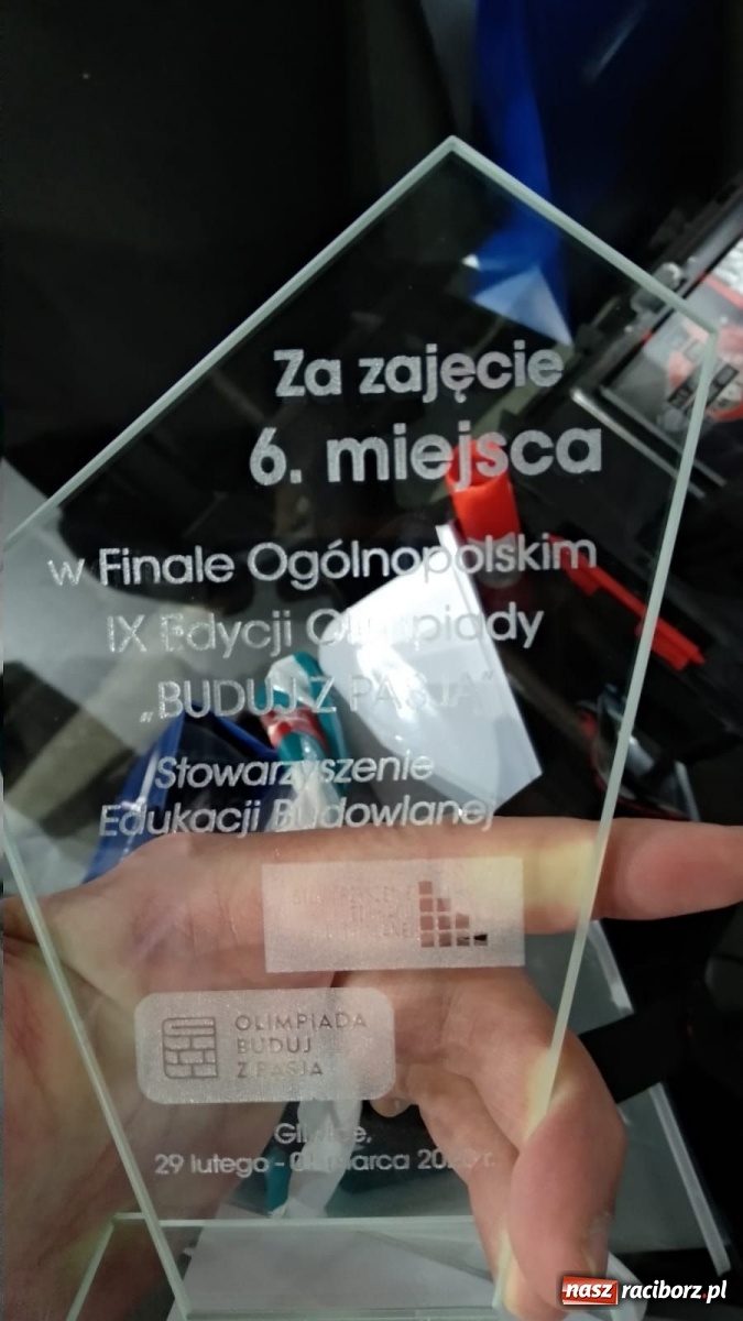 Zdjęcie w galerii na portalu naszraciborz.pl: Technicy budownictwa wysoko w finale centralnym Ogólnopolskiej Olimpiady Buduj z Pasją  wiadomości z regionu