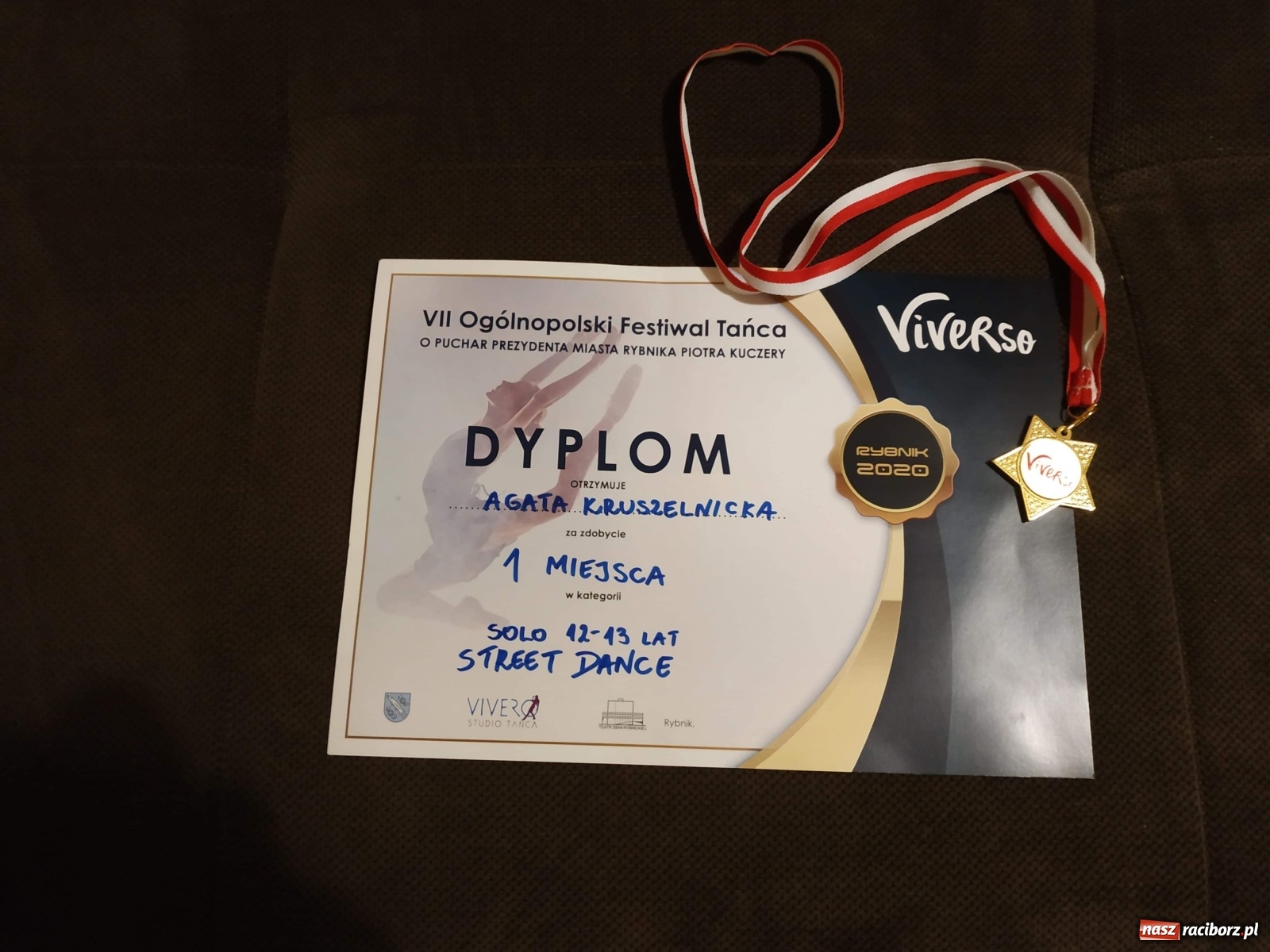 Zdjęcie w galerii na portalu naszraciborz.pl: Tancerze Skazy z kolejnymi sukcesami wiadomości z regionu