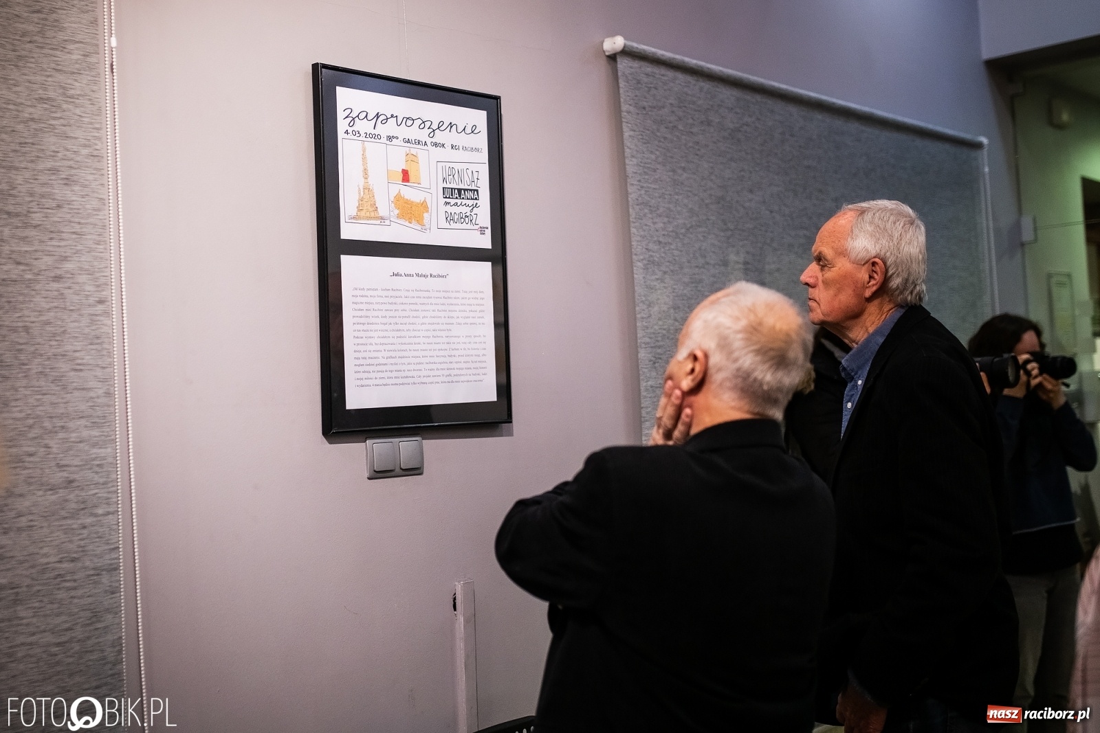 Zdjęcie w galerii na portalu naszraciborz.pl: Julia Anna Maluje Racibórz w Galerii OBOK wiadomości z regionu