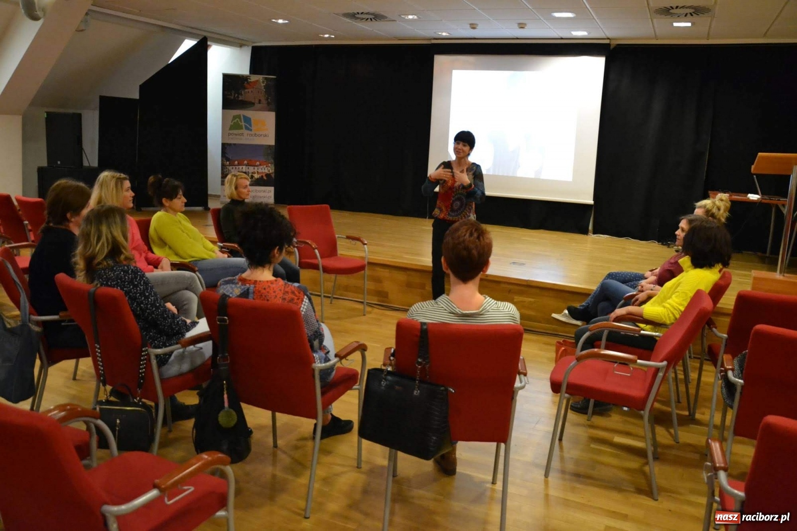 Zdjęcie w galerii na portalu naszraciborz.pl: Warsztat z Patrycją Chomiczewską na zamku  wiadomości z regionu