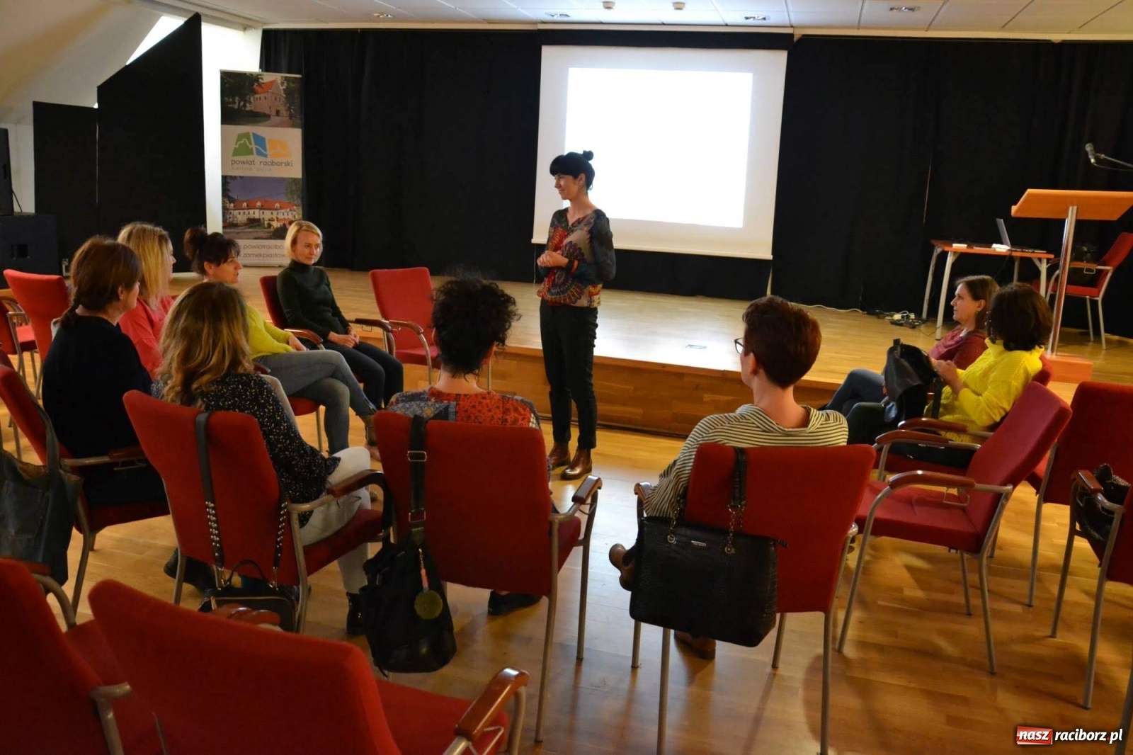 Zdjęcie w galerii na portalu naszraciborz.pl: Warsztat z Patrycją Chomiczewską na zamku  wiadomości z regionu