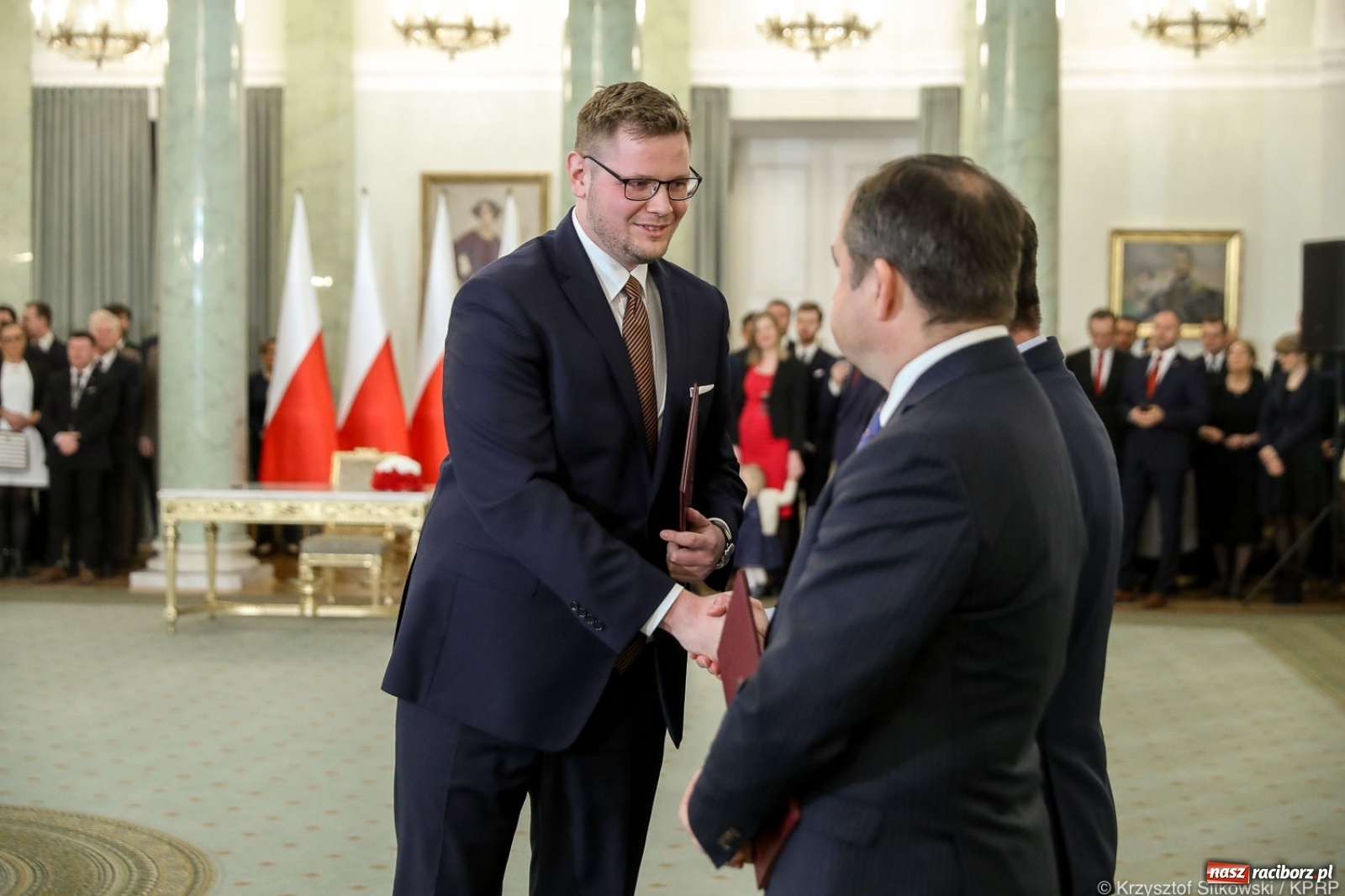 Zdjęcie w galerii na portalu naszraciborz.pl: Raciborzanin Michał Woś powołany na fotel ministra środowiska [FOTO] wiadomości z regionu