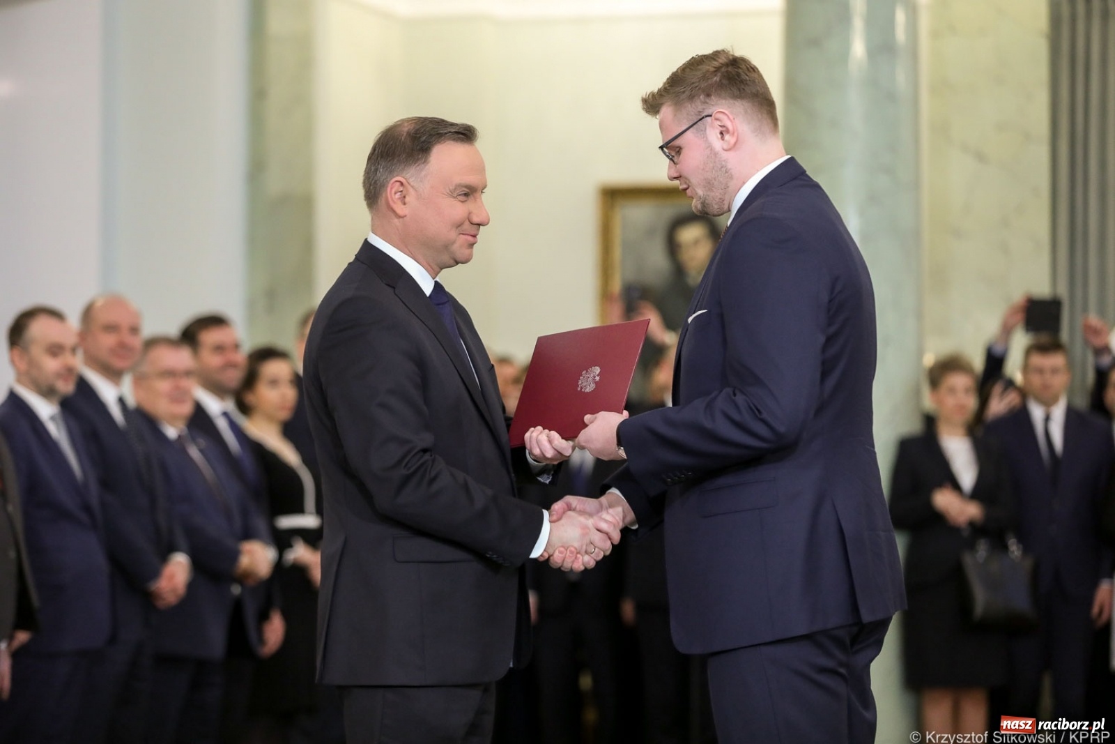 Zdjęcie w galerii na portalu naszraciborz.pl: Raciborzanin Michał Woś powołany na fotel ministra środowiska [FOTO] wiadomości z regionu