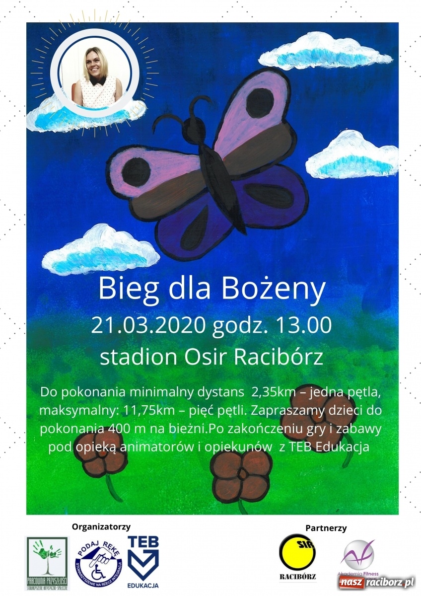 Zdjęcie w galerii na portalu naszraciborz.pl: Bieg dla Bożeny. Z wiosną budzi się Nadzieja  wiadomości z regionu